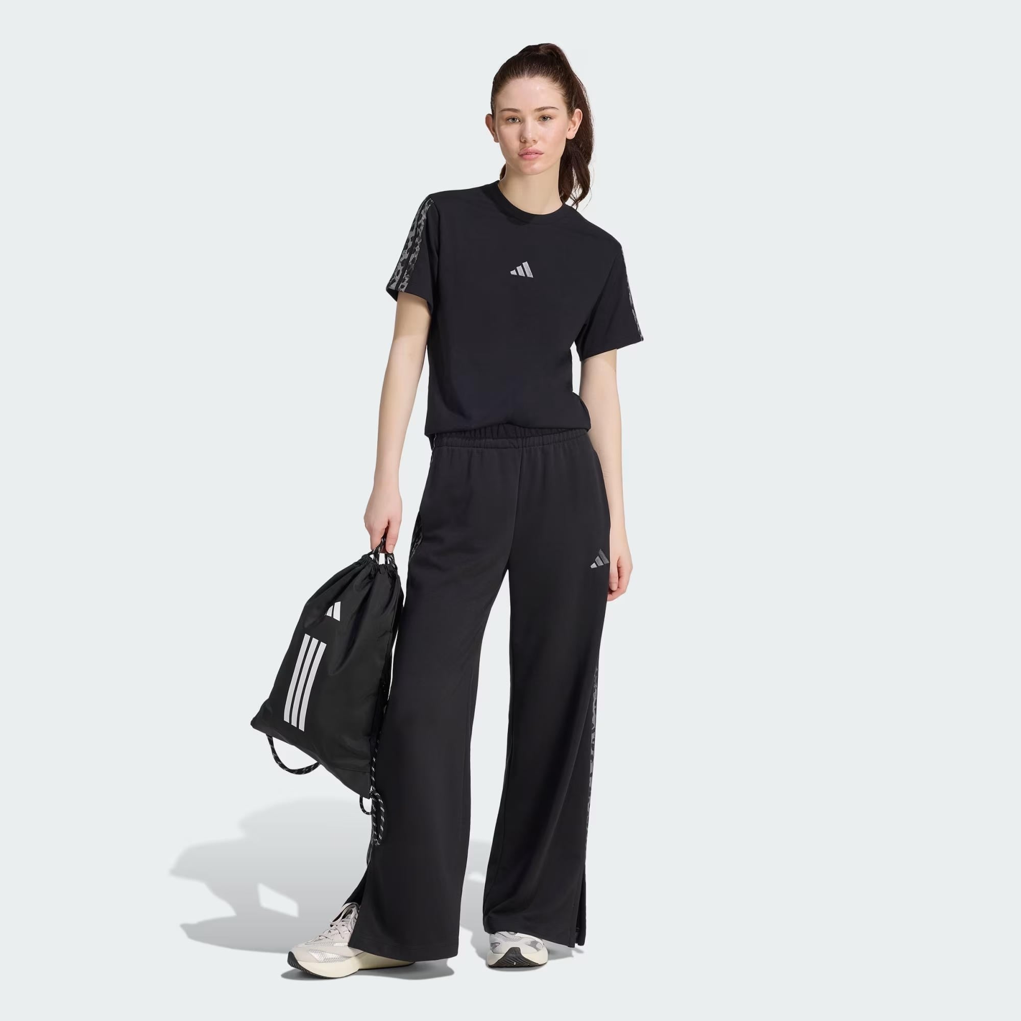 W AOP 3S SJ TEE - ADIDAS SIYAH