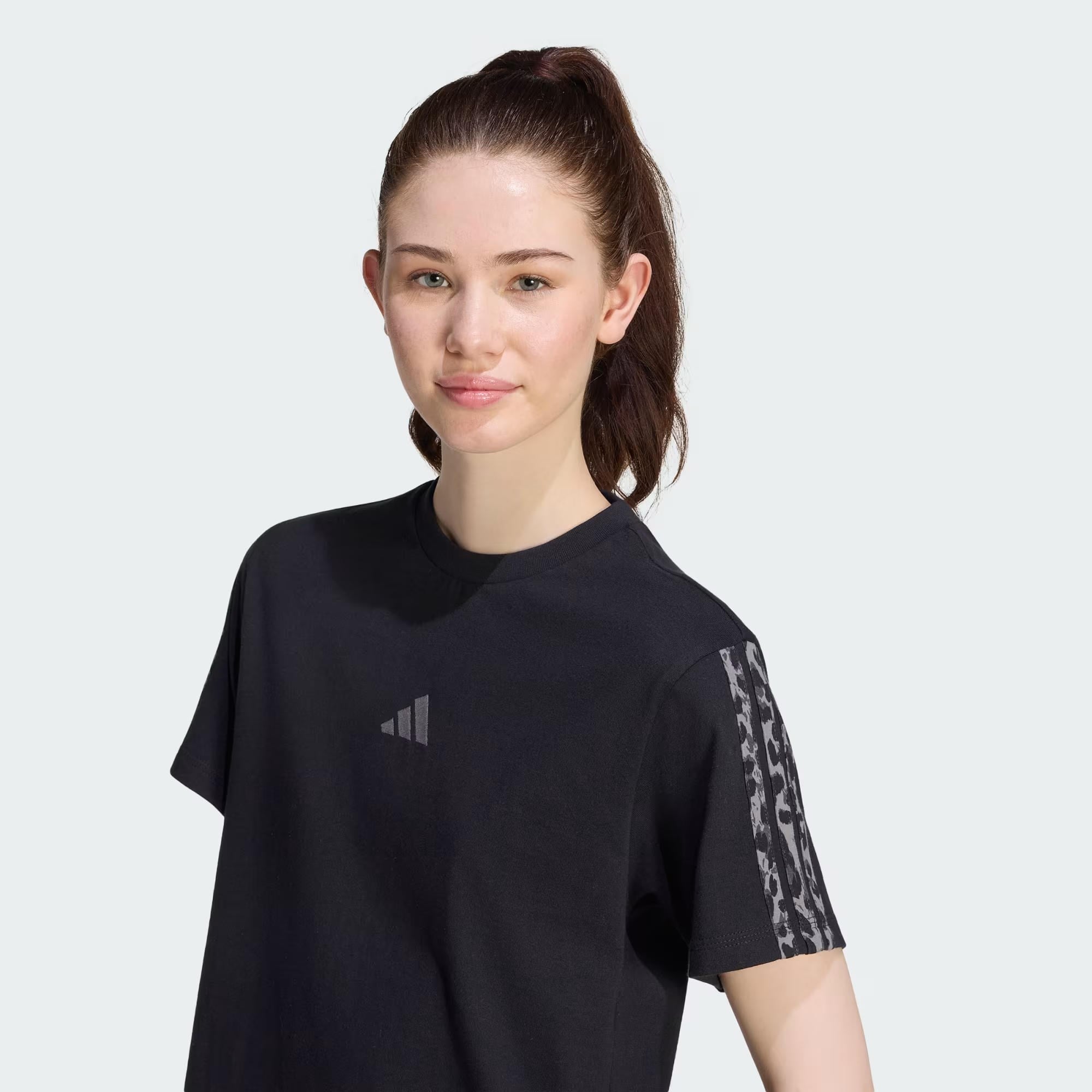 W AOP 3S SJ TEE - ADIDAS SIYAH