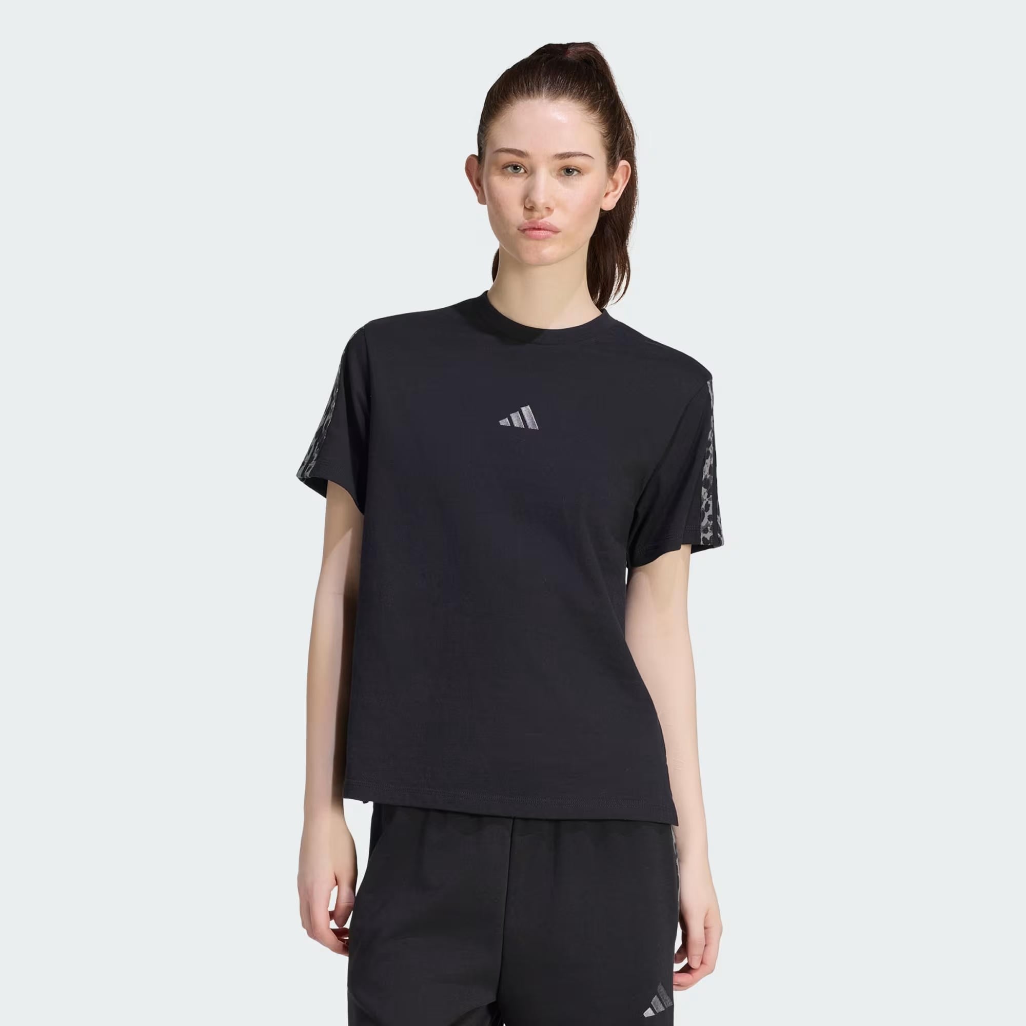 W AOP 3S SJ TEE - ADIDAS SIYAH