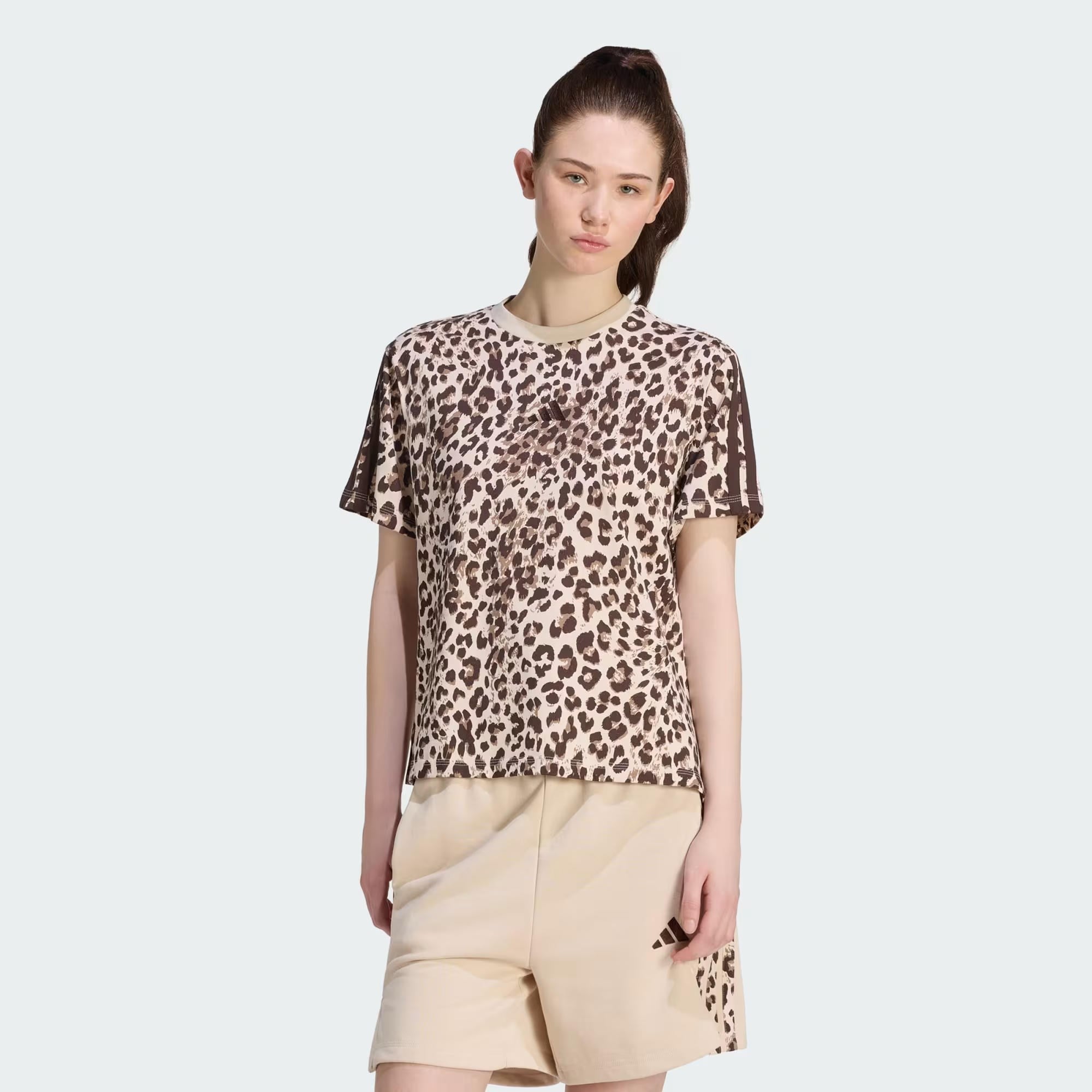 W AOP SJ TEE - ADIDAS SIYAH