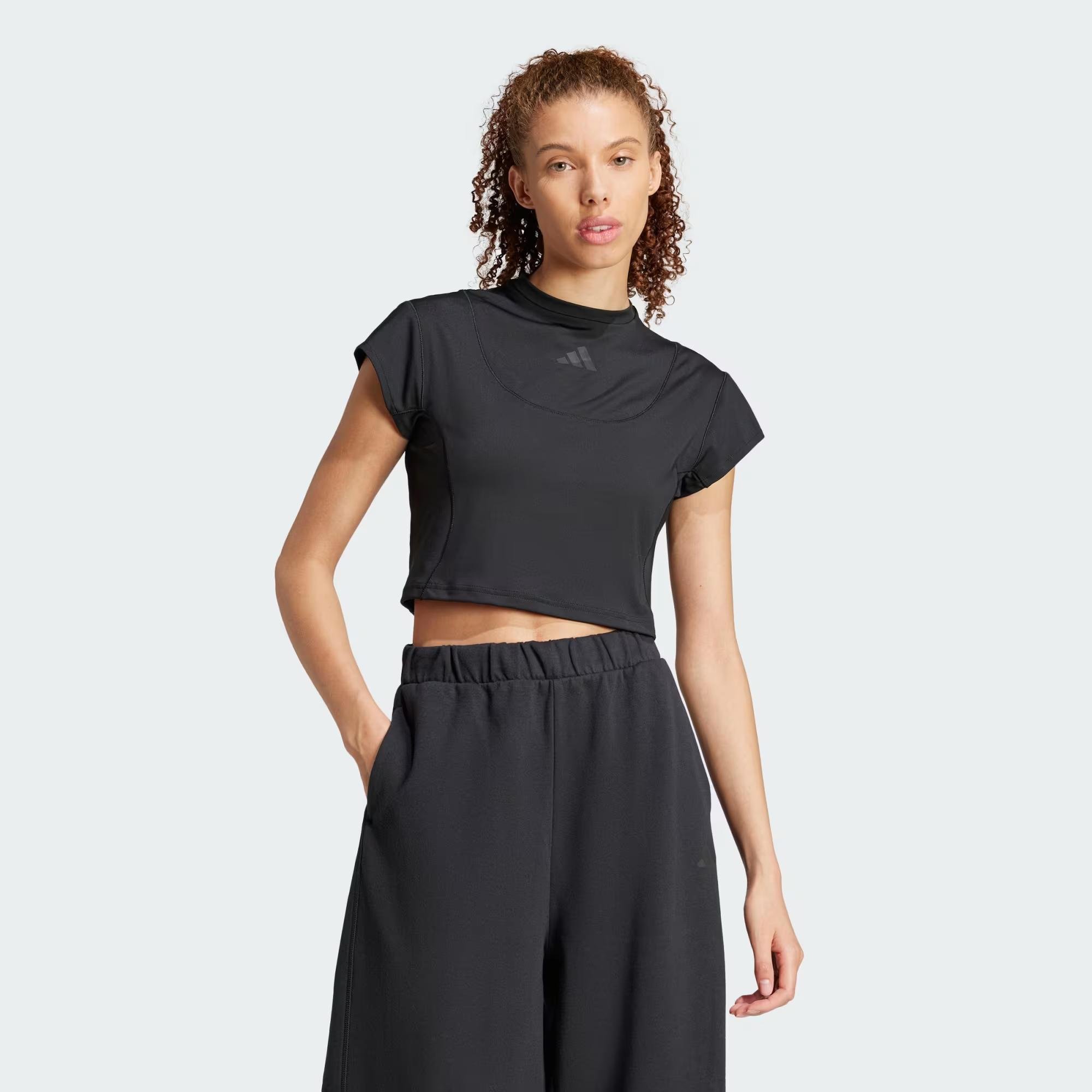 W CE G CRO TEE - ADIDAS SIYAH