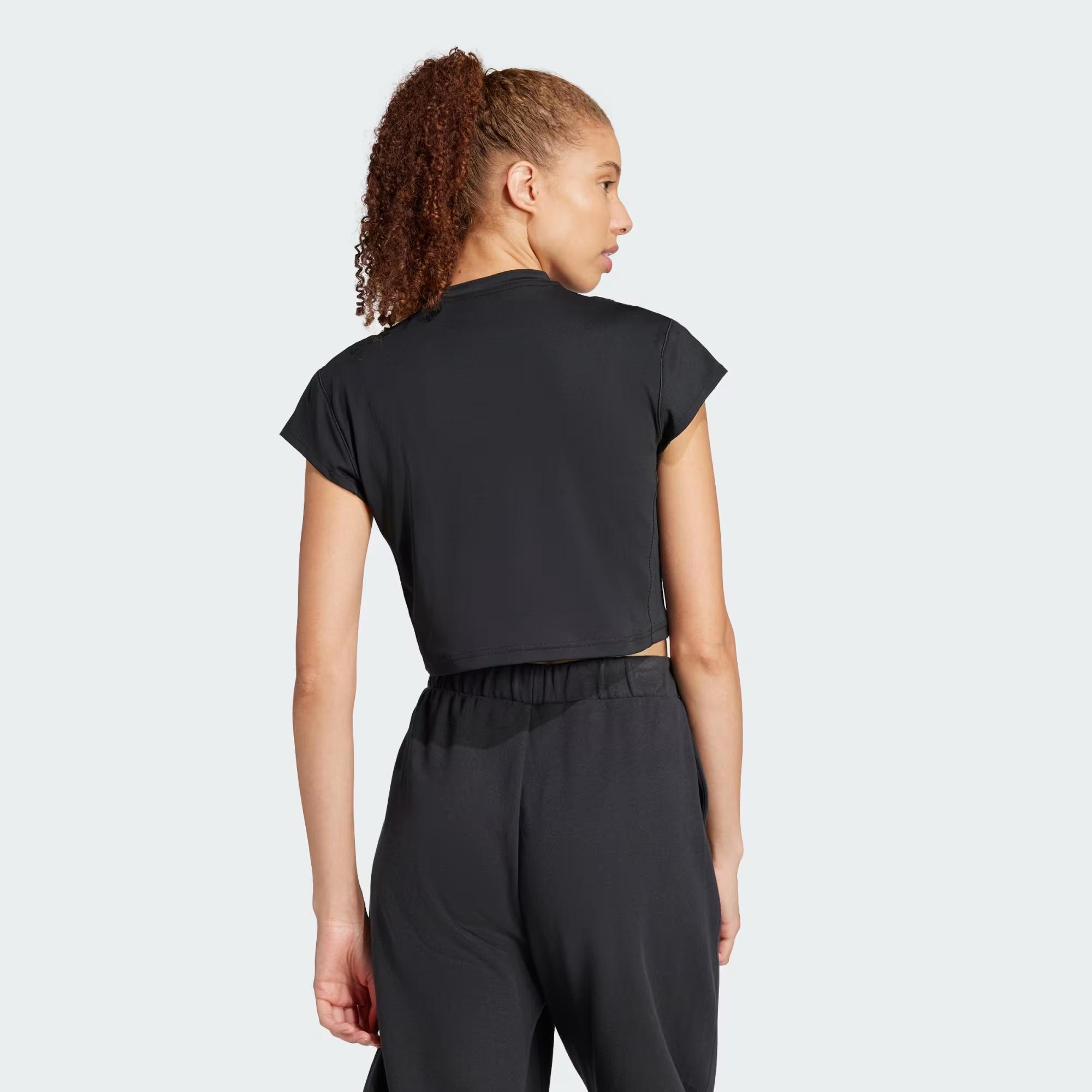 W CE G CRO TEE - ADIDAS SIYAH