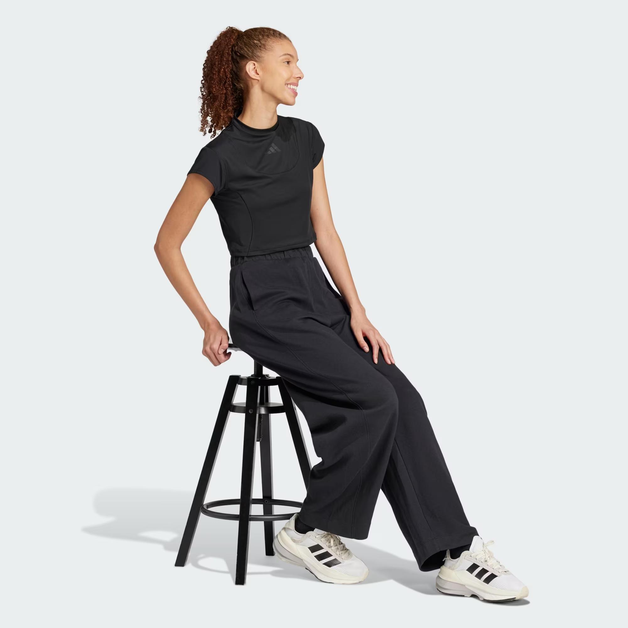 W CE G CRO TEE - ADIDAS SIYAH