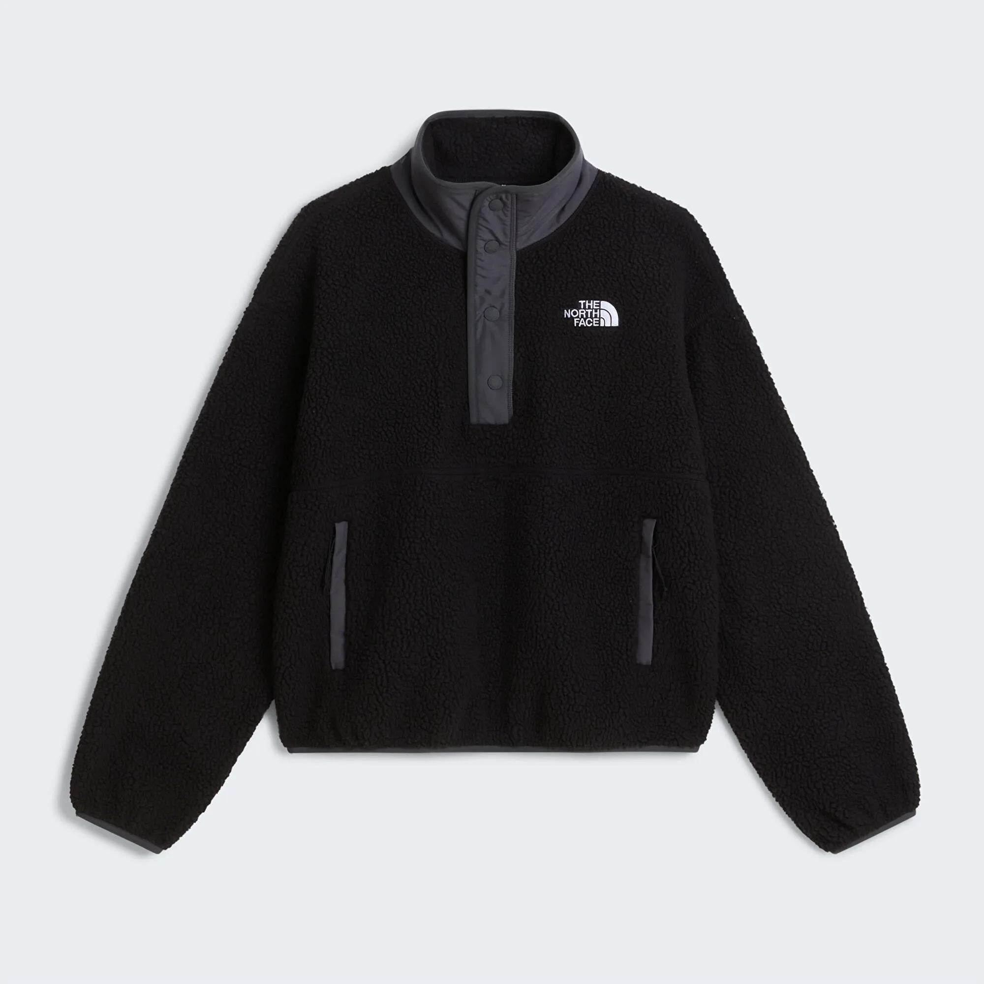 W CRAGMONT SNAP 1/2 FLEECE JACKET - SIYAH