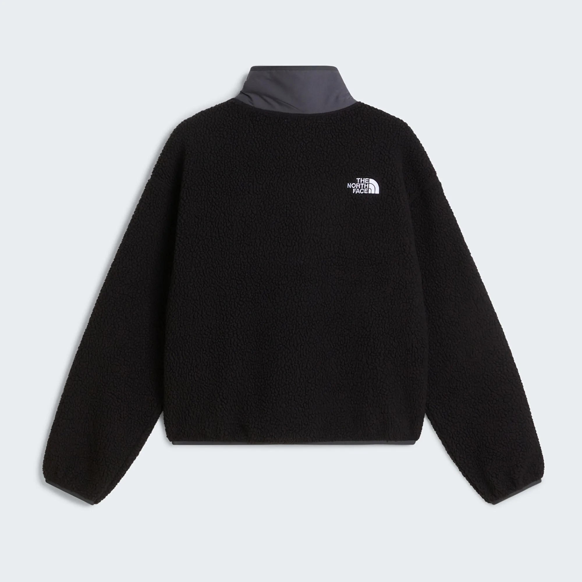 W CRAGMONT SNAP 1/2 FLEECE JACKET - SIYAH