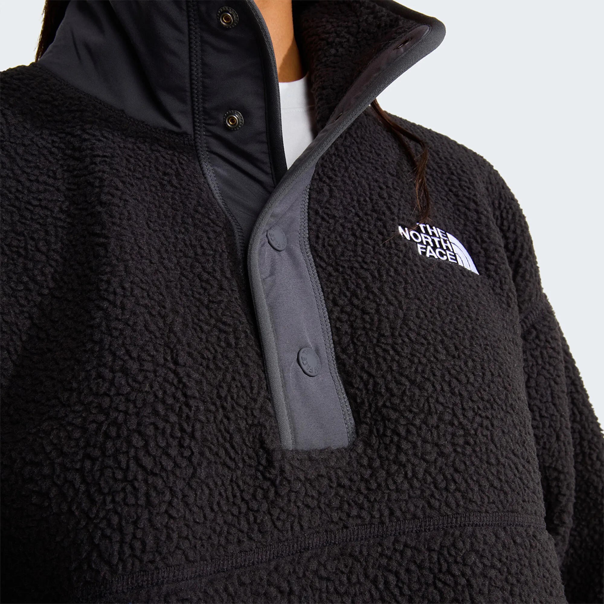 W CRAGMONT SNAP 1/2 FLEECE JACKET - SIYAH