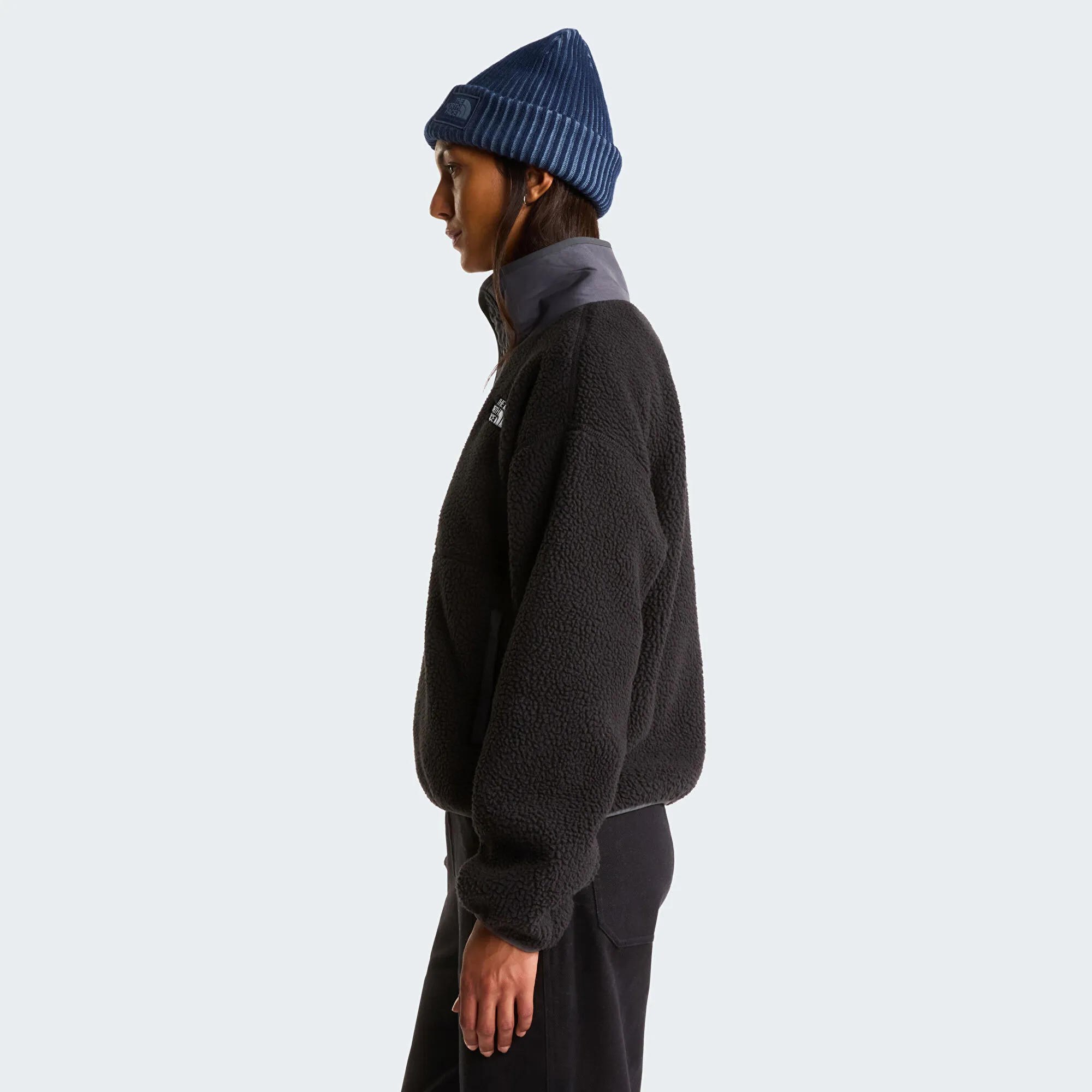 W CRAGMONT SNAP 1/2 FLEECE JACKET - SIYAH