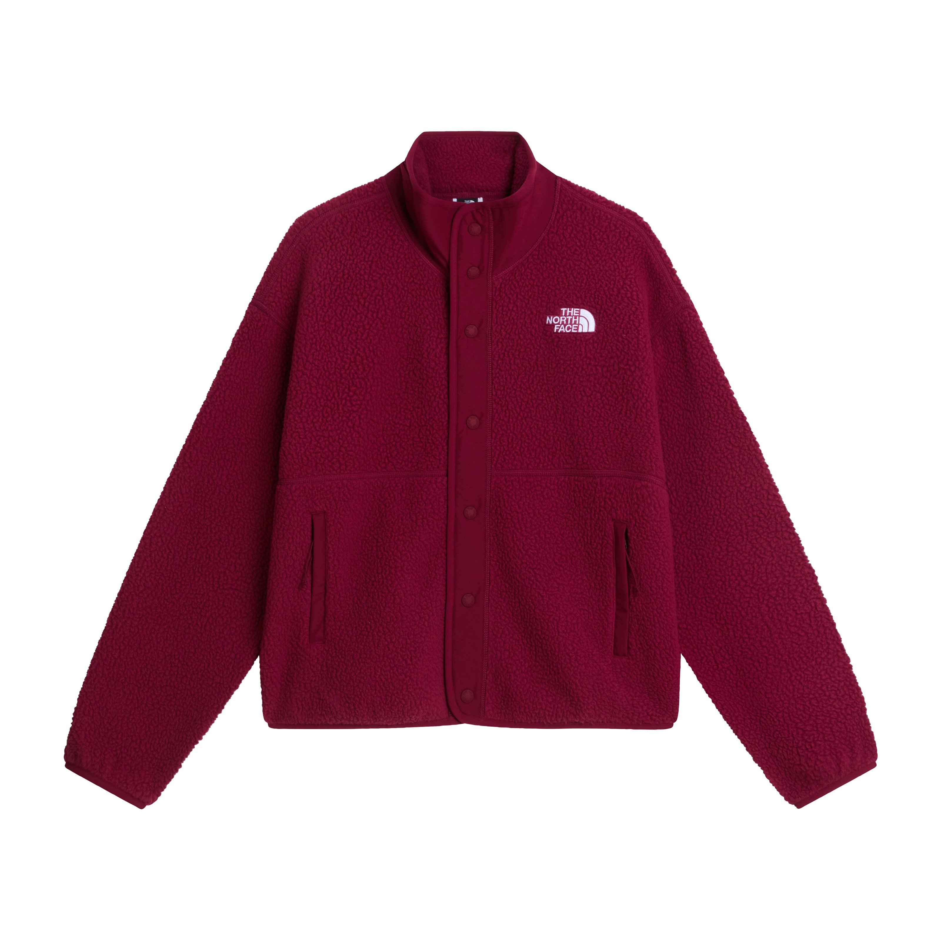 W CRAGMONT SNAP FRONT FLEECE JACKET - SIYAH