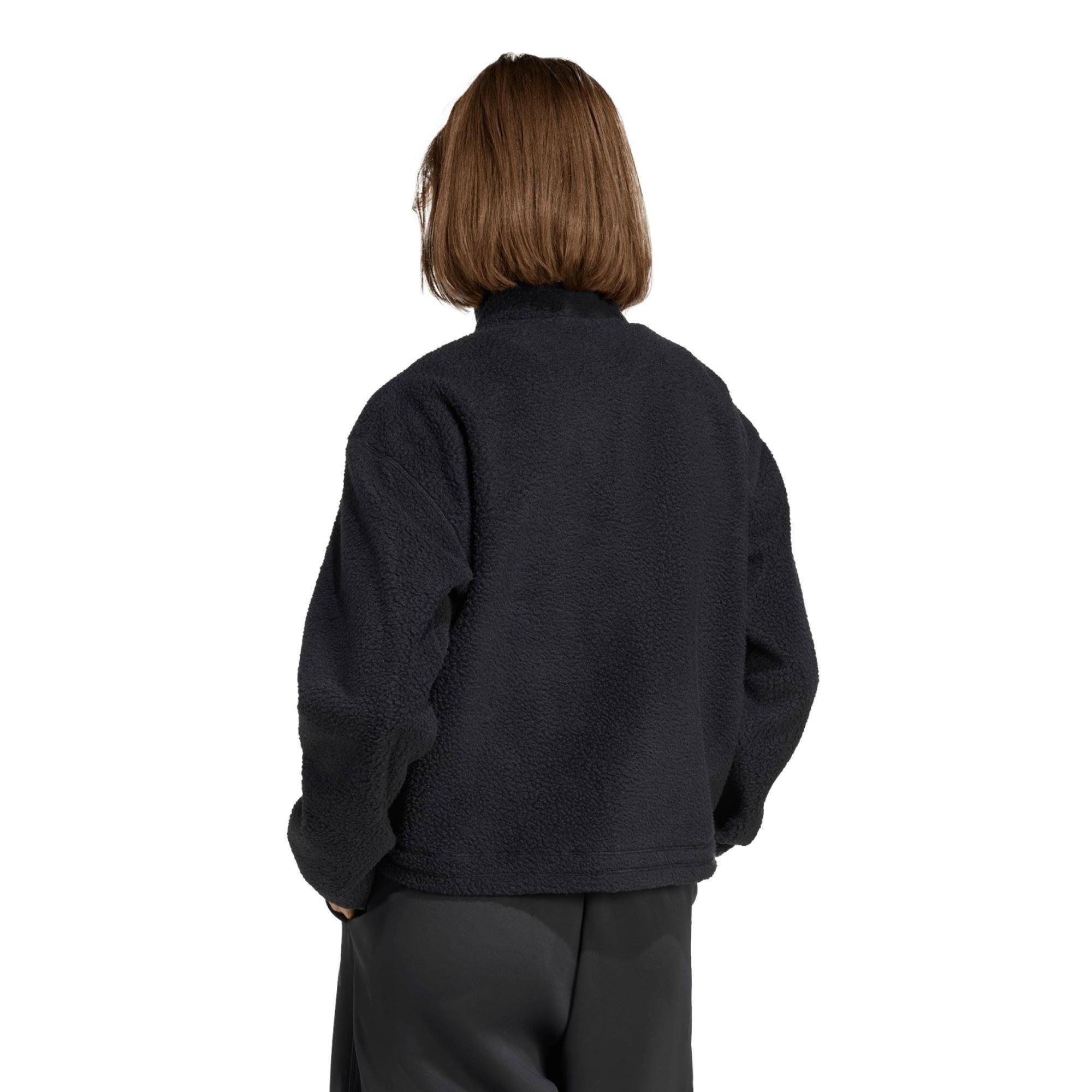 W CT FLEECE HZ - ADIDAS SIYAH