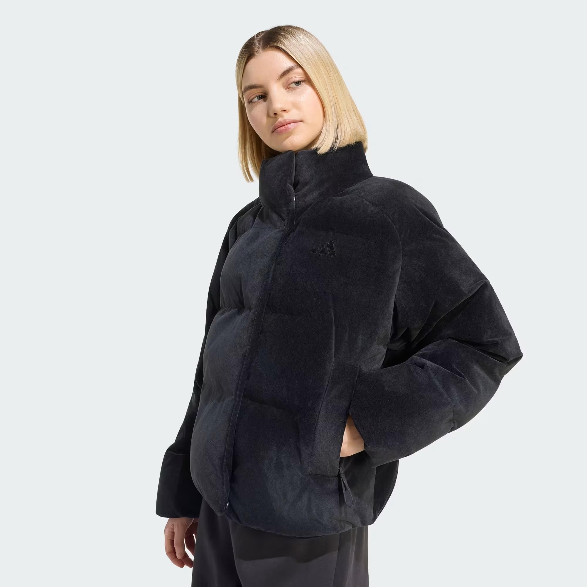 W D PUF VELOUR - ADIDAS SIYAH