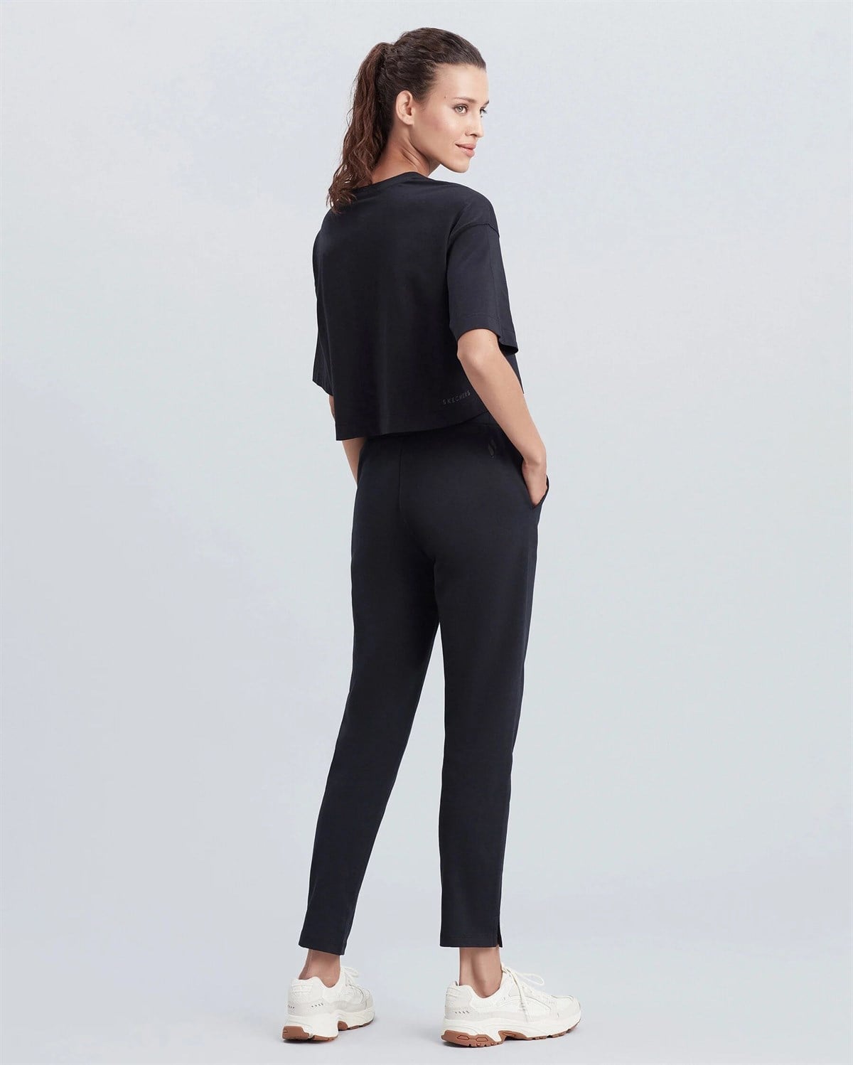 W Daily Slim Sweatpant - SİYAH