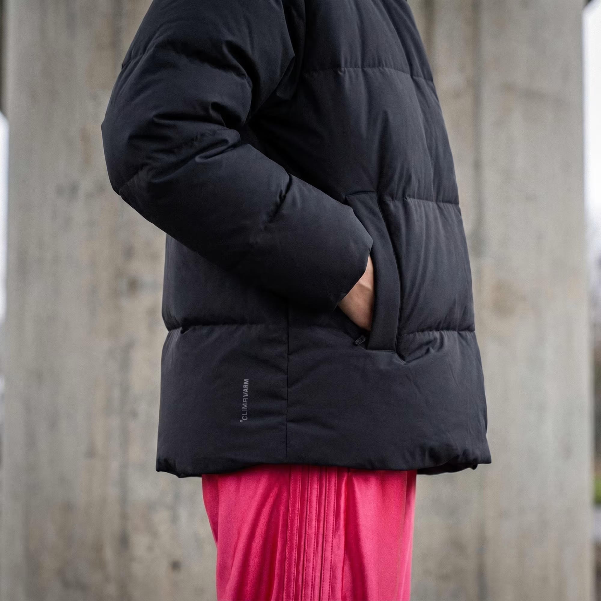 W DOWN PUF HD J - ADIDAS SIYAH