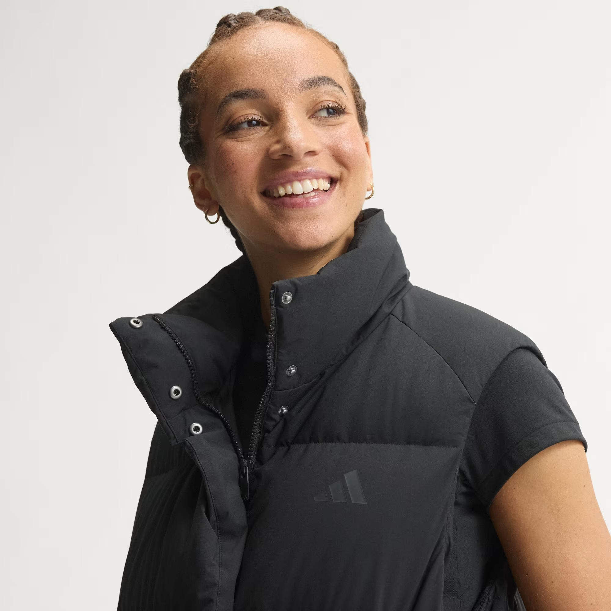 W DOWN PUF VEST - ADIDAS SIYAH