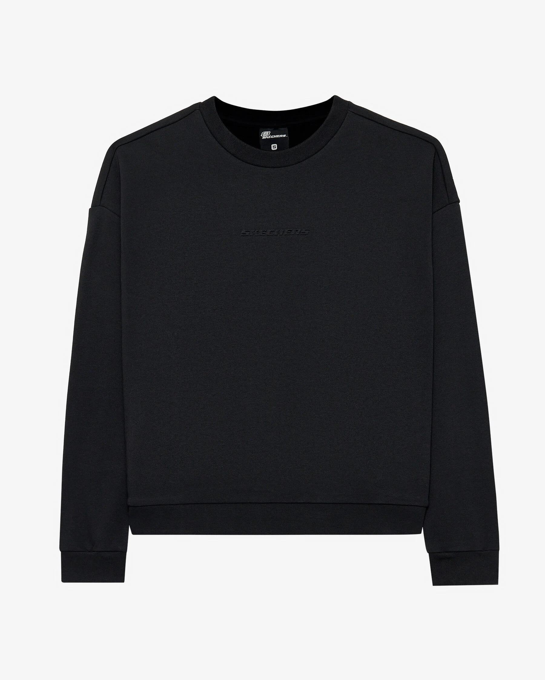 W Essential Crewneck Sweatshirt - SİYAH
