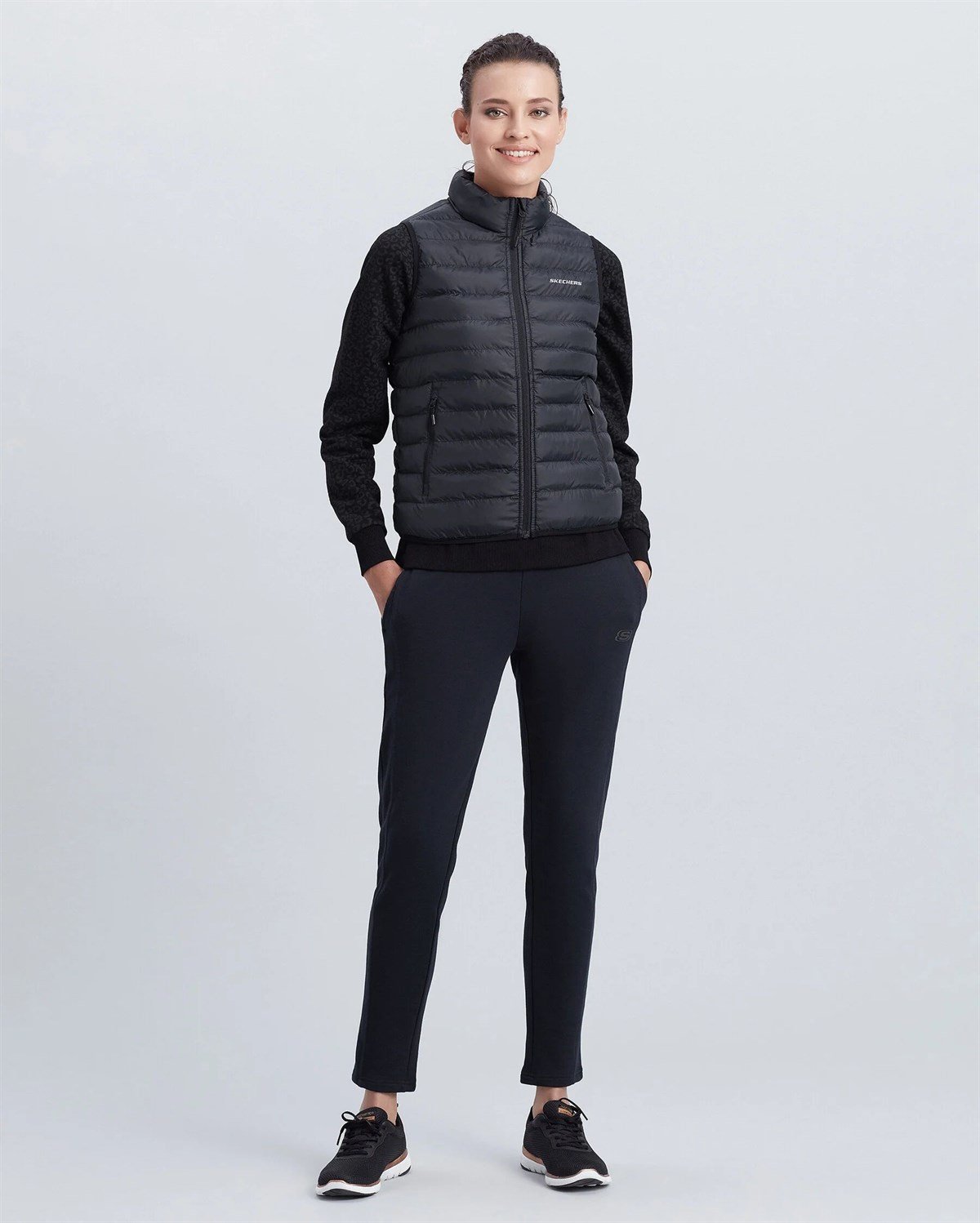 W Essential Vest - SİYAH