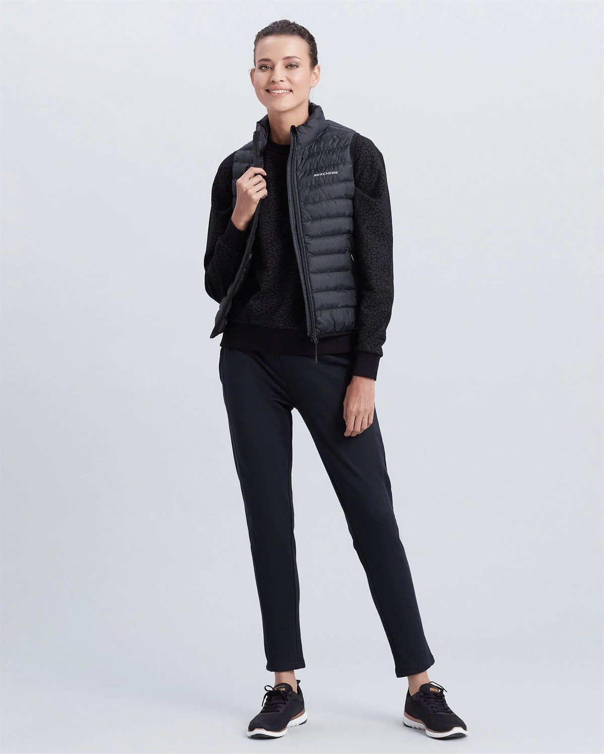 W Essential Vest - SİYAH