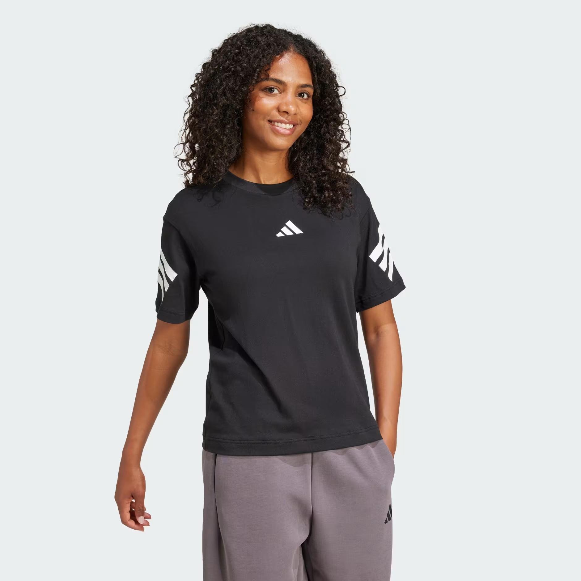W FI 3S TEE - ADIDAS SIYAH