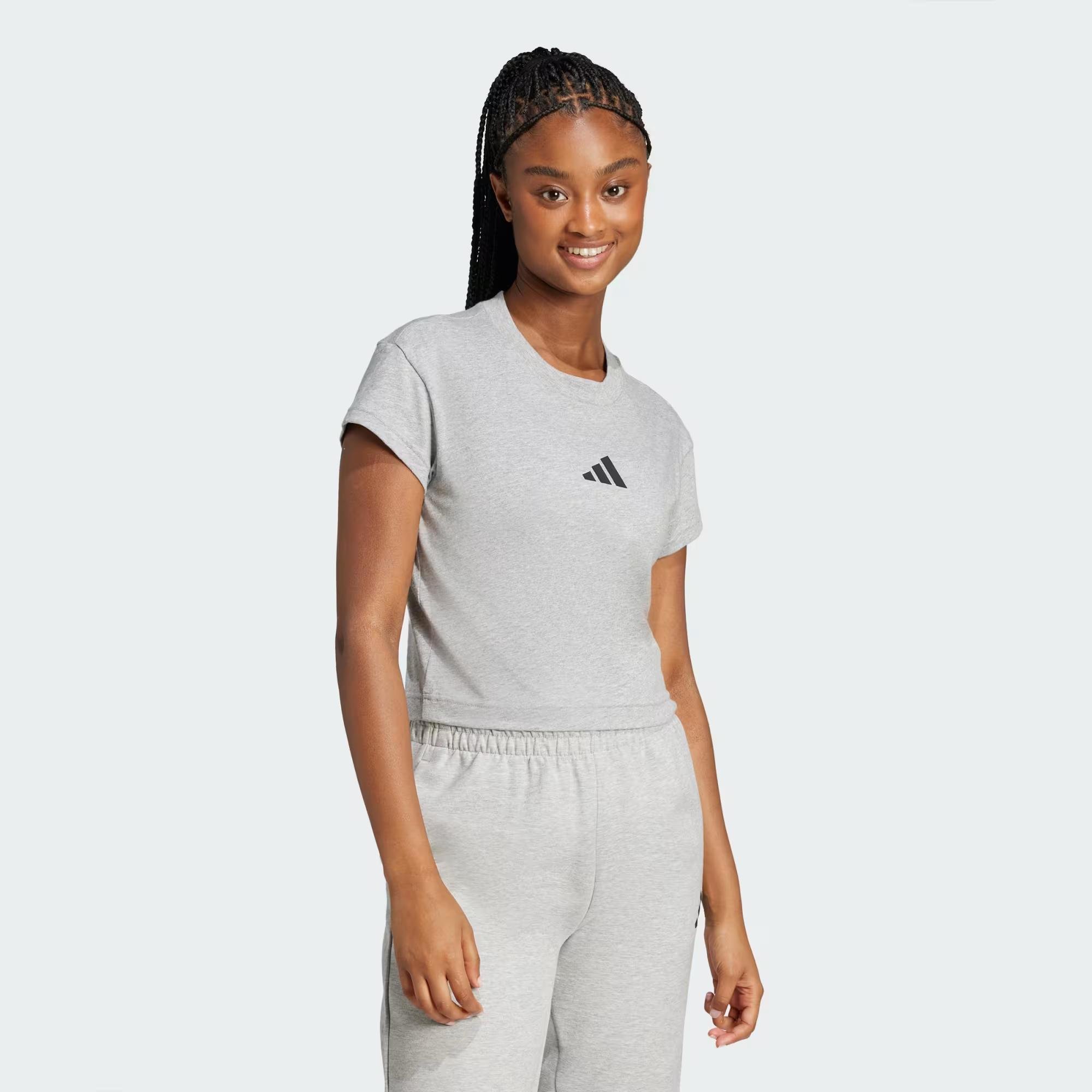 W FI SL BB TEE - ADIDAS SIYAH