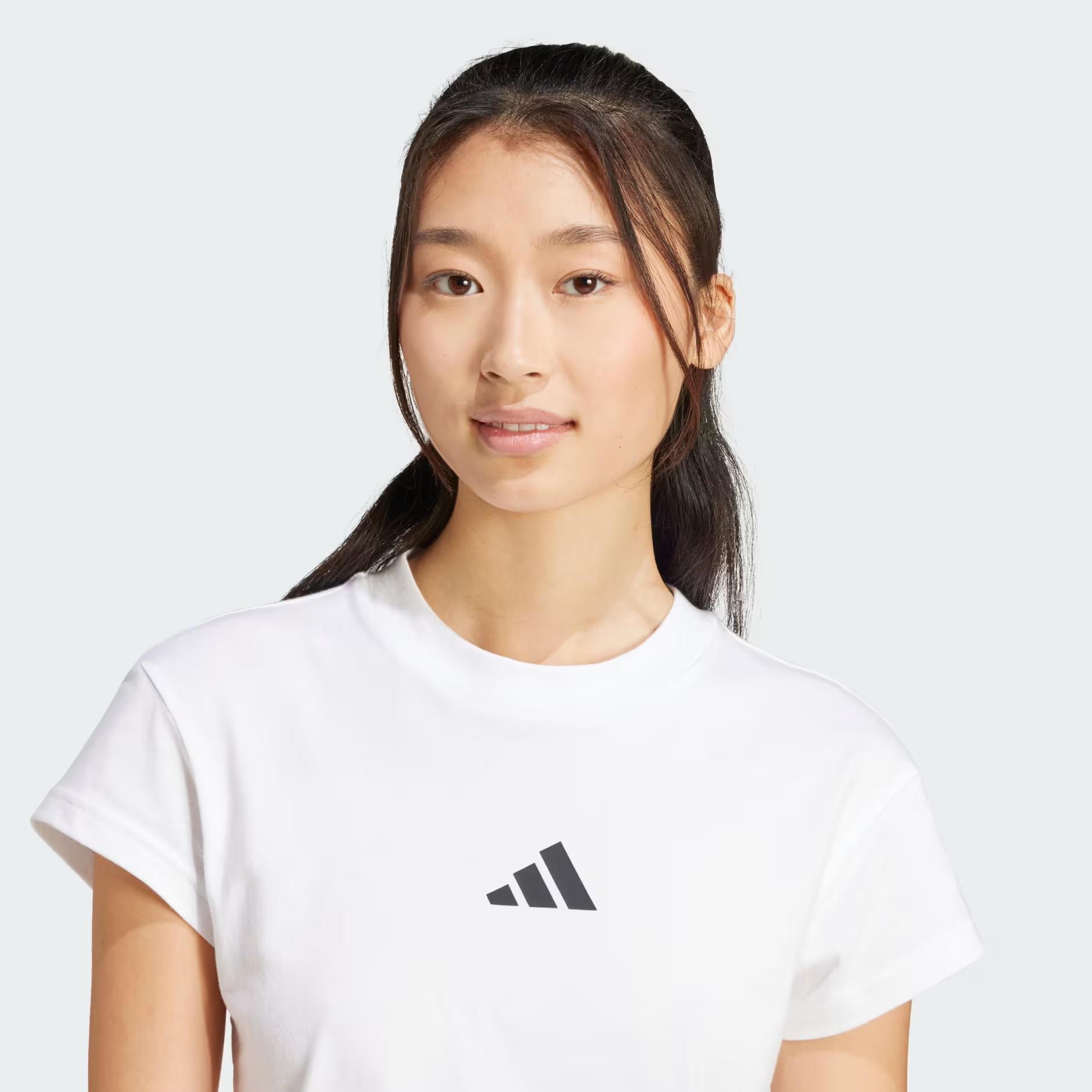 W FI SL BB TEE - ADIDAS SIYAH