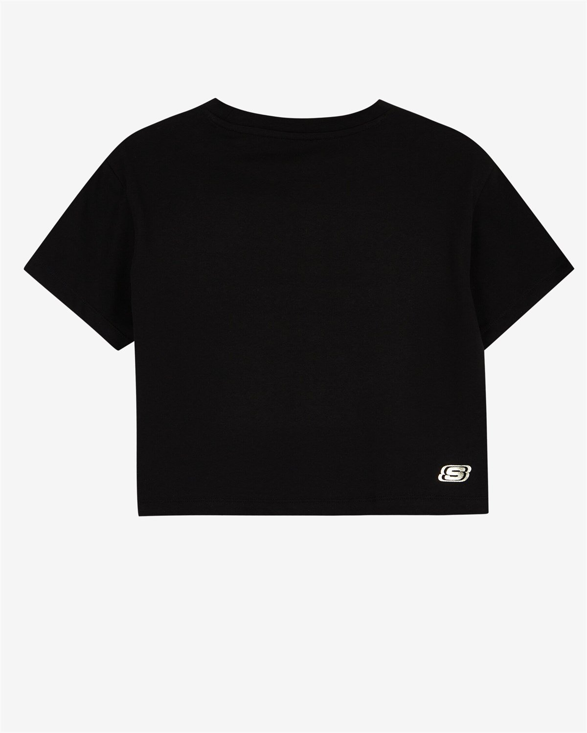 W Graphic Tee Shiny Logo T-Shirt - SİYAH