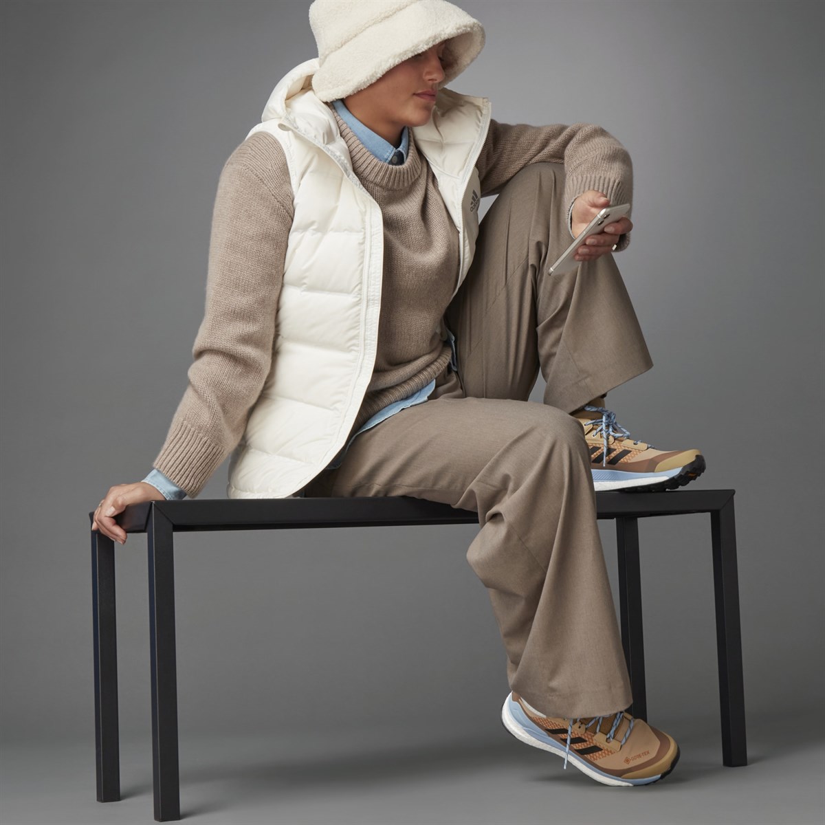 W Helionic Vest - ADIDAS SIYAH