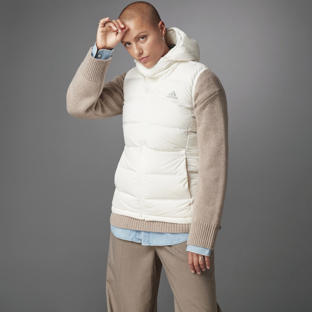 W Helionic Vest - ADIDAS SIYAH