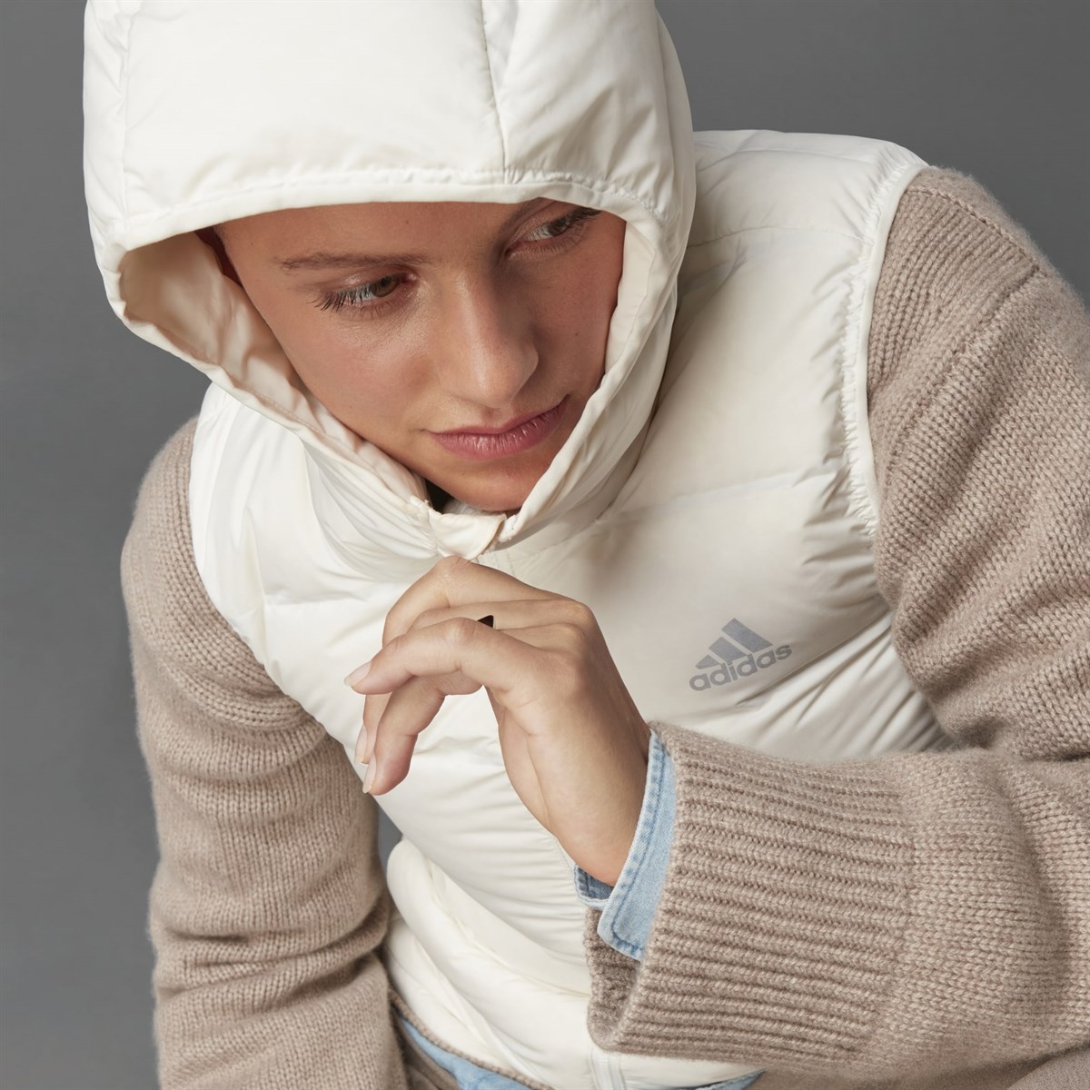 W Helionic Vest - ADIDAS SIYAH