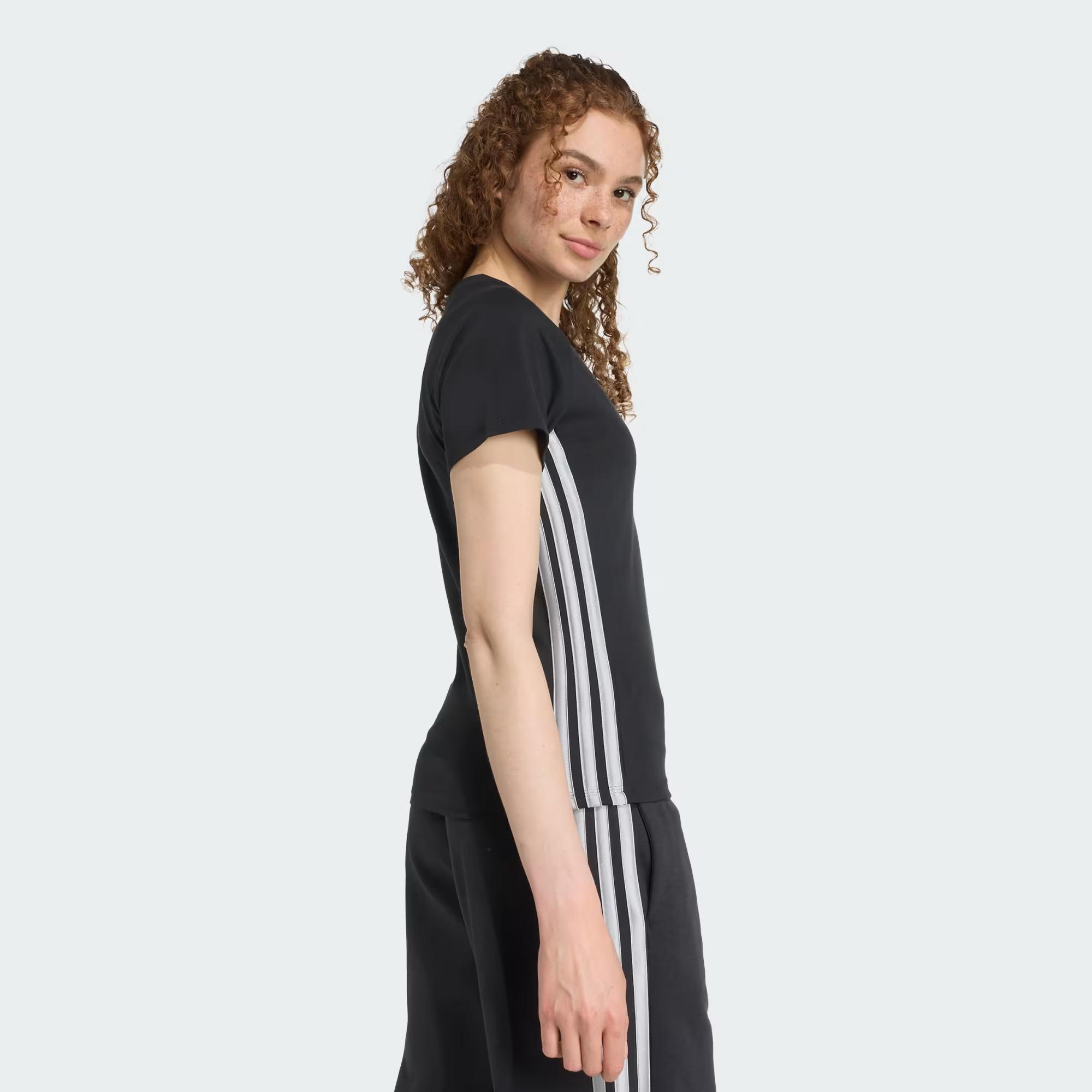 W HOL TEE - ADIDAS SIYAH