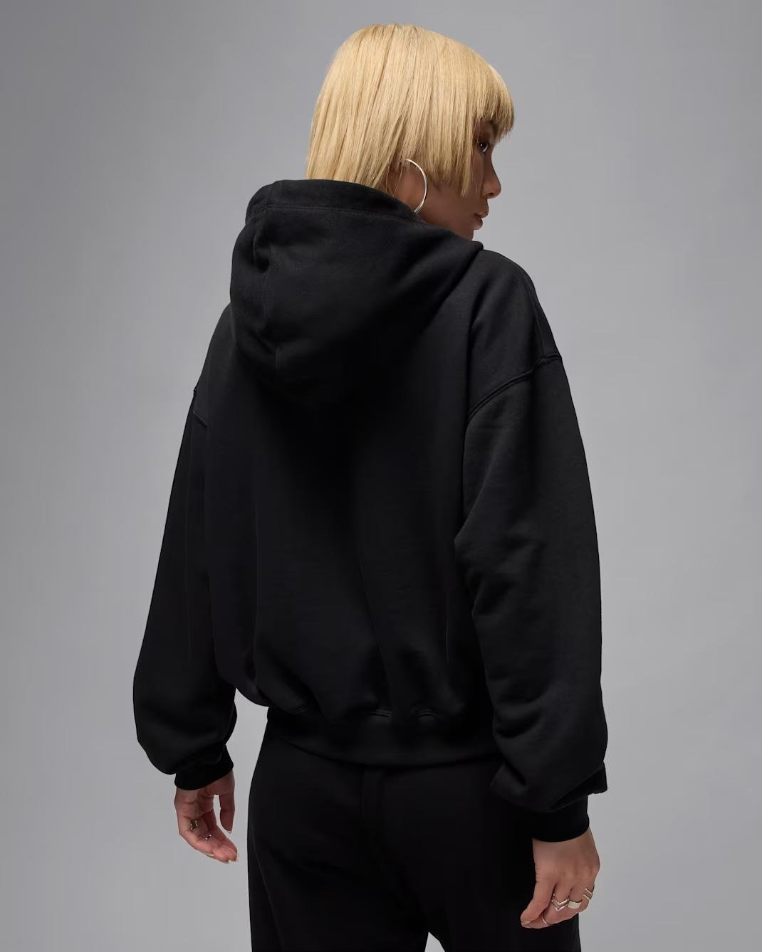 W J SPT DF CSVR FLC HOODIE - BEYAZ