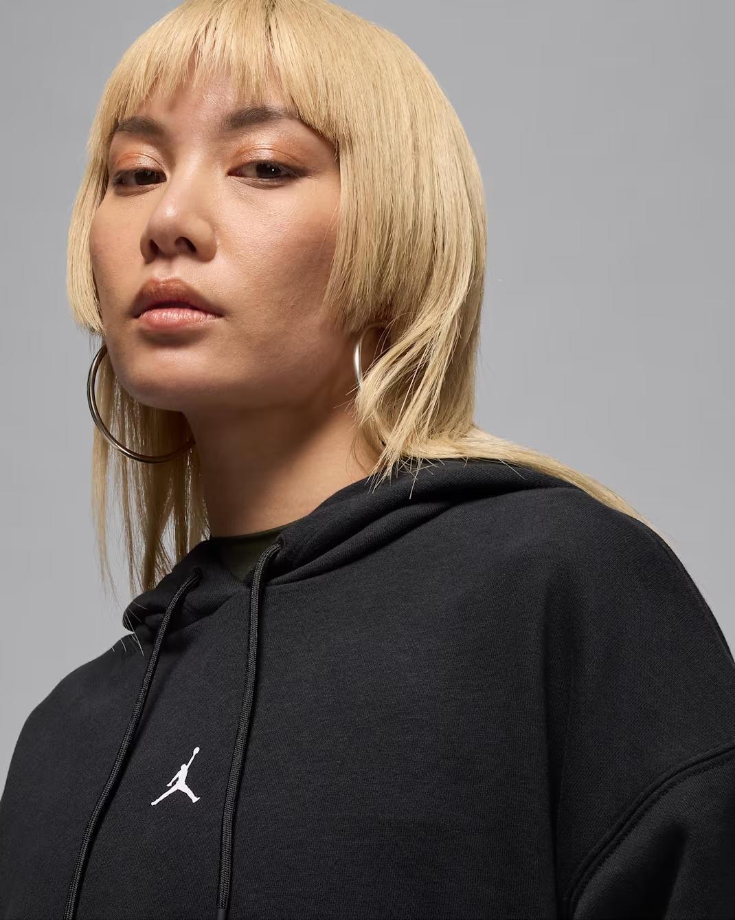 W J SPT DF CSVR FLC HOODIE - BEYAZ