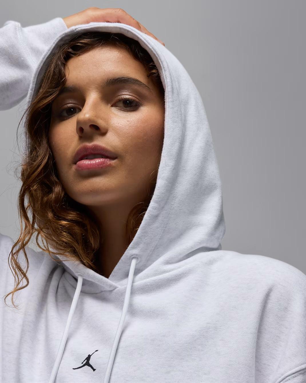 W J SPT DF CSVR FLC HOODIE - ŞAMPANYA