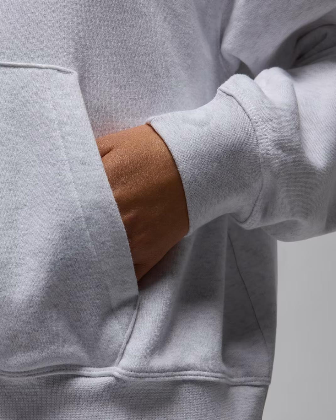 W J SPT DF CSVR FLC HOODIE - ŞAMPANYA