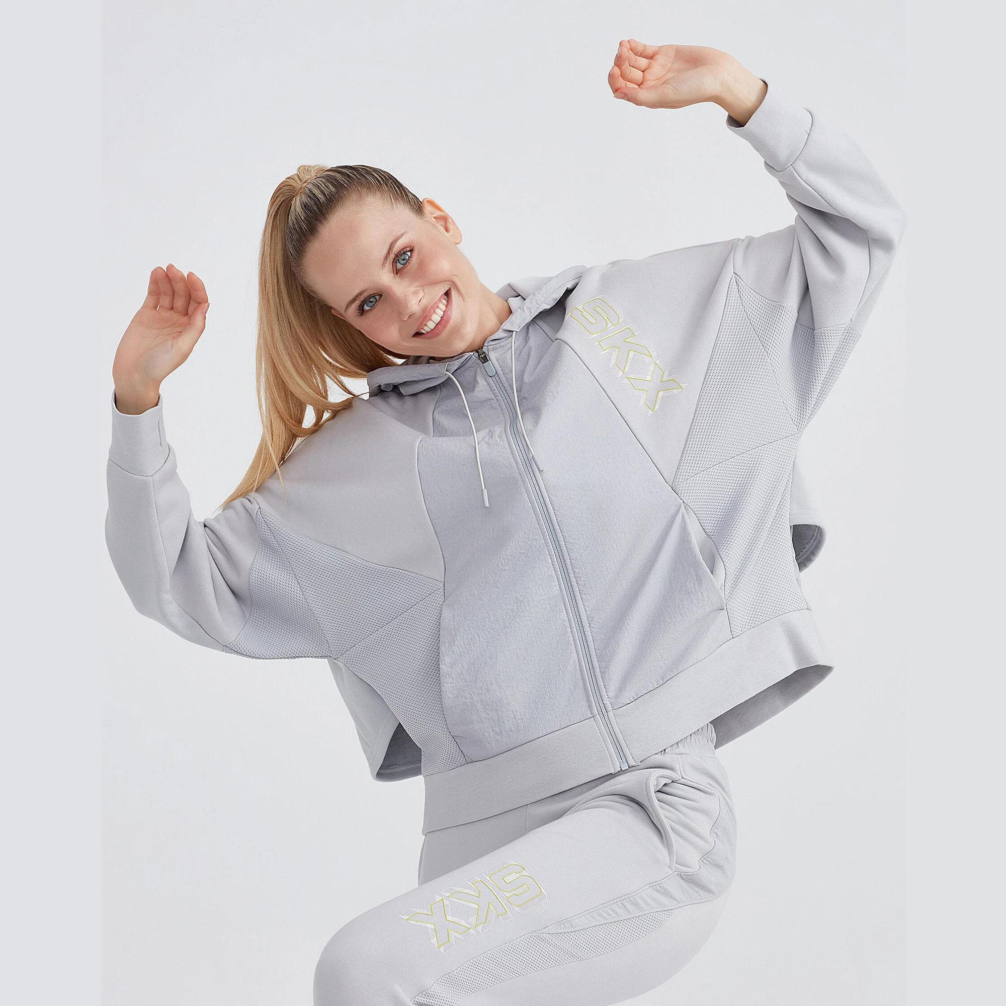 W LW Fleece Full Zip Hoodie Sweatshirt - NIKE 032
