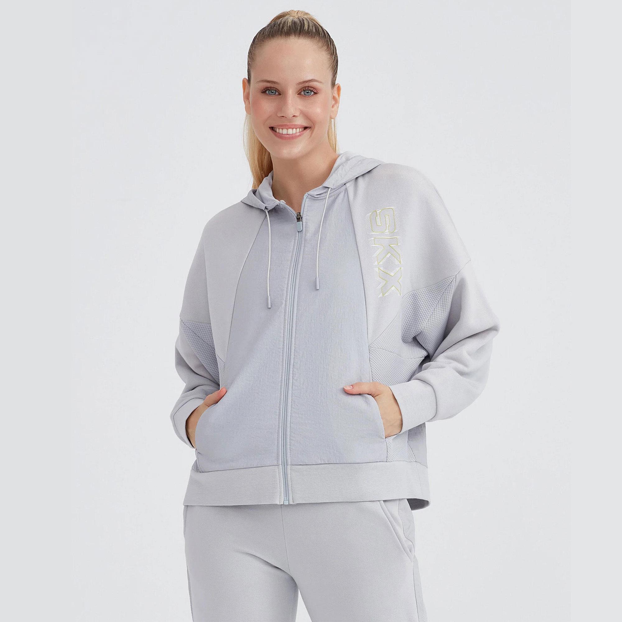 W LW Fleece Full Zip Hoodie Sweatshirt - NIKE 032