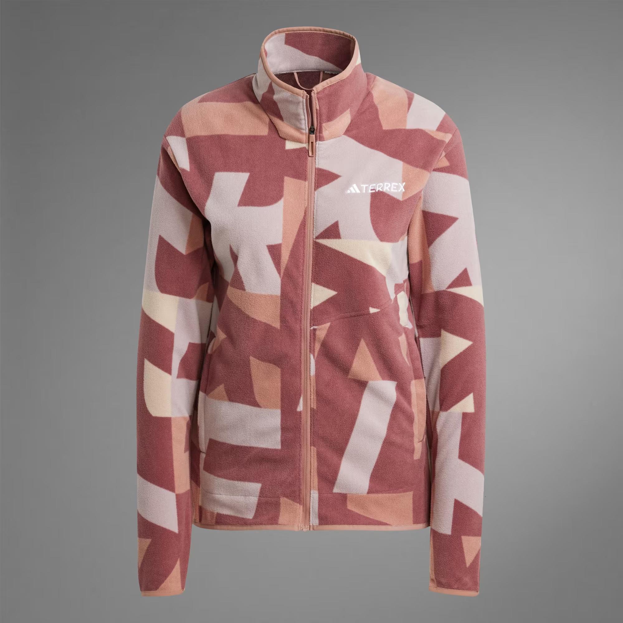 W MT AOP FZ FL - ADIDAS SIYAH