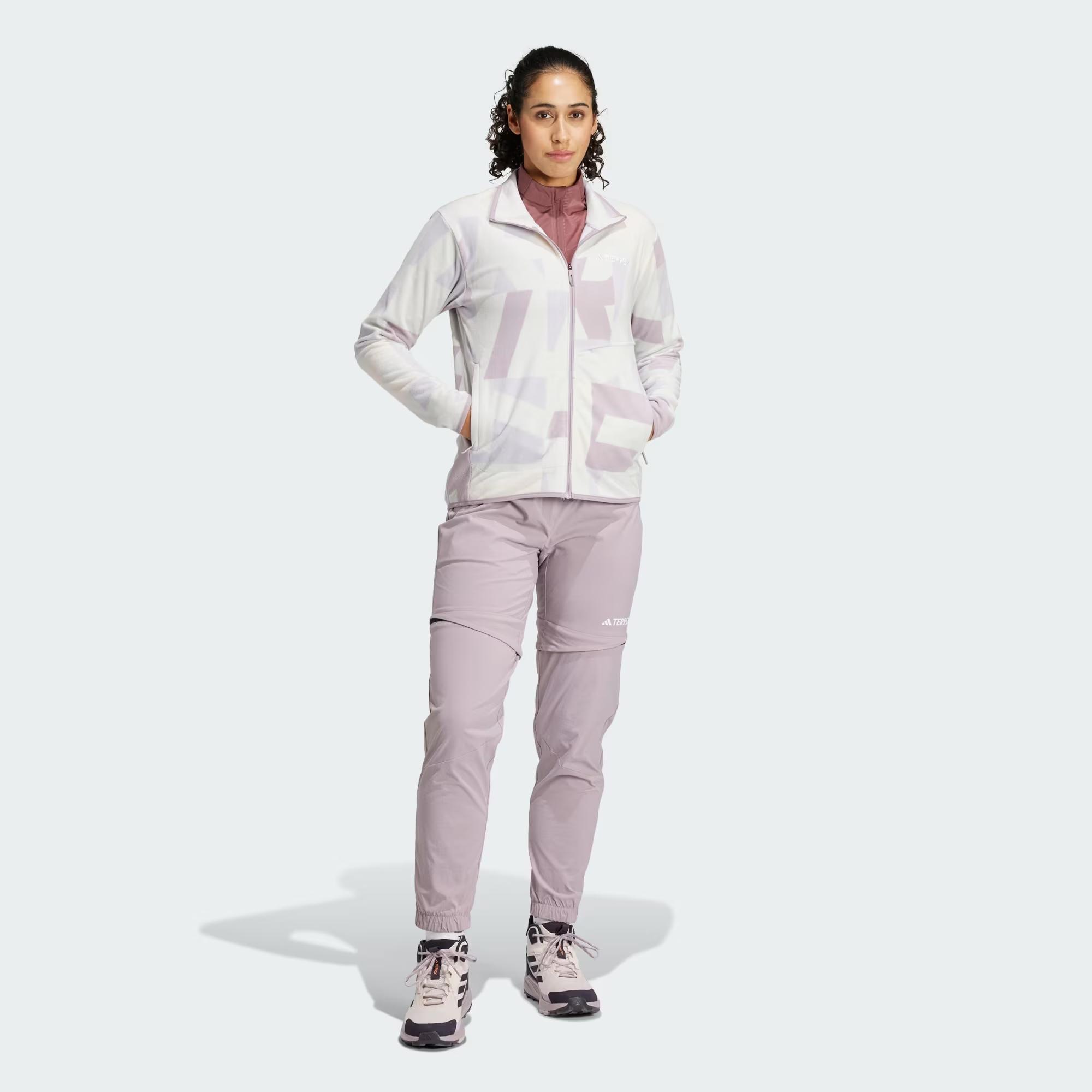 W MT AOP FZ FL - ADIDAS SIYAH