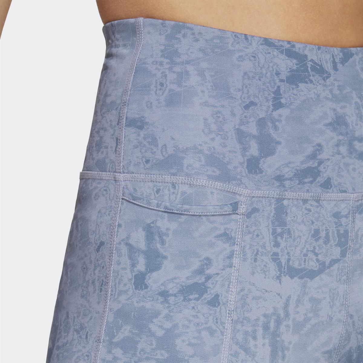 W MT AOP Tights - ADIDAS SIYAH