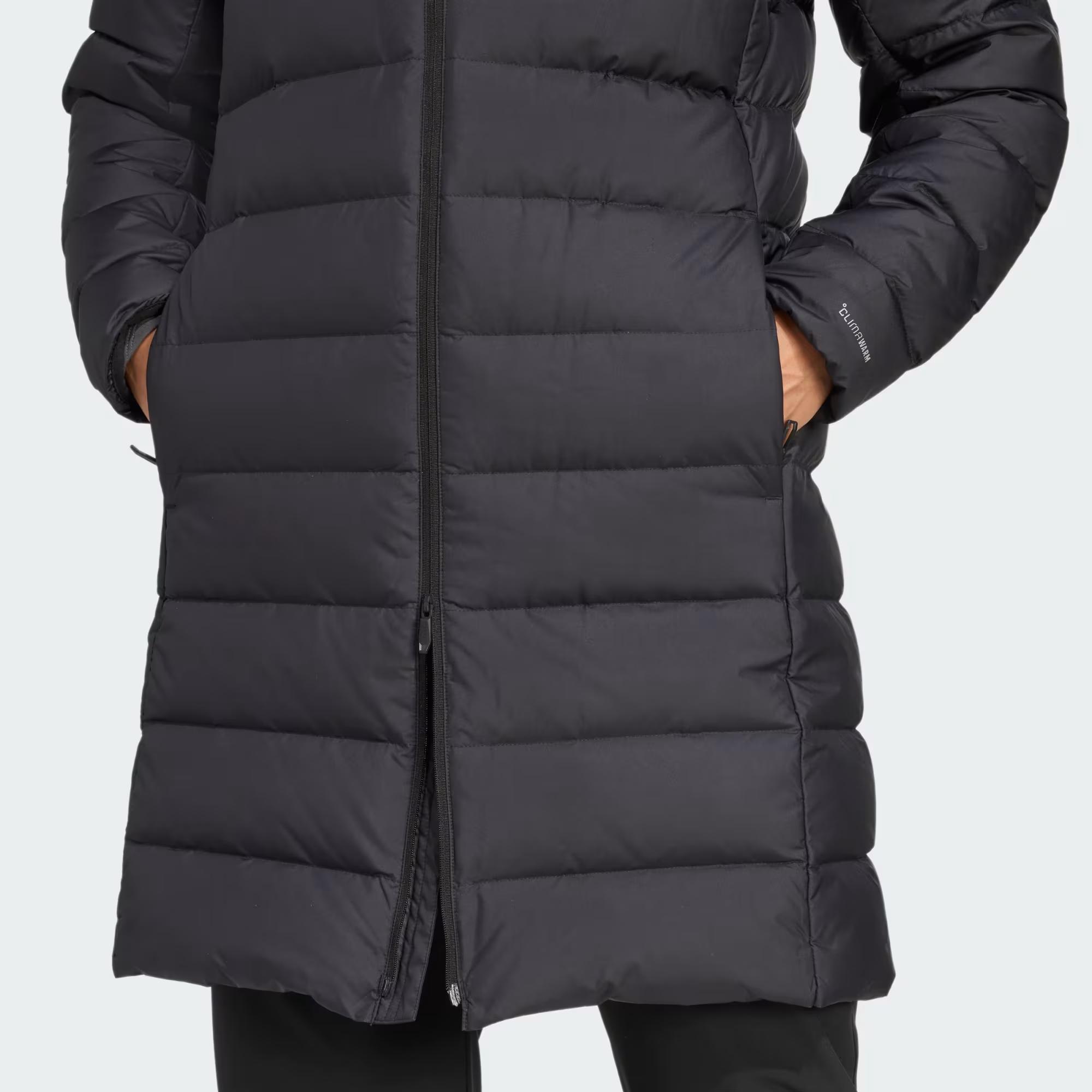 W MT DOWN PARKA - ADIDAS SIYAH