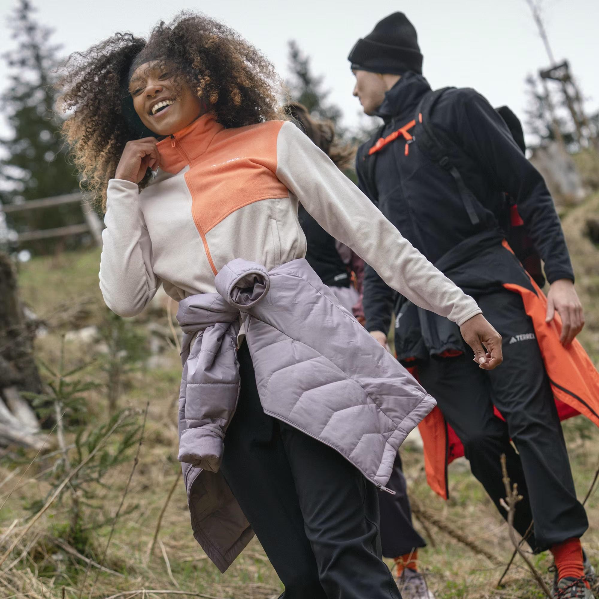 W MT FZ FLEECE - ADIDAS SIYAH