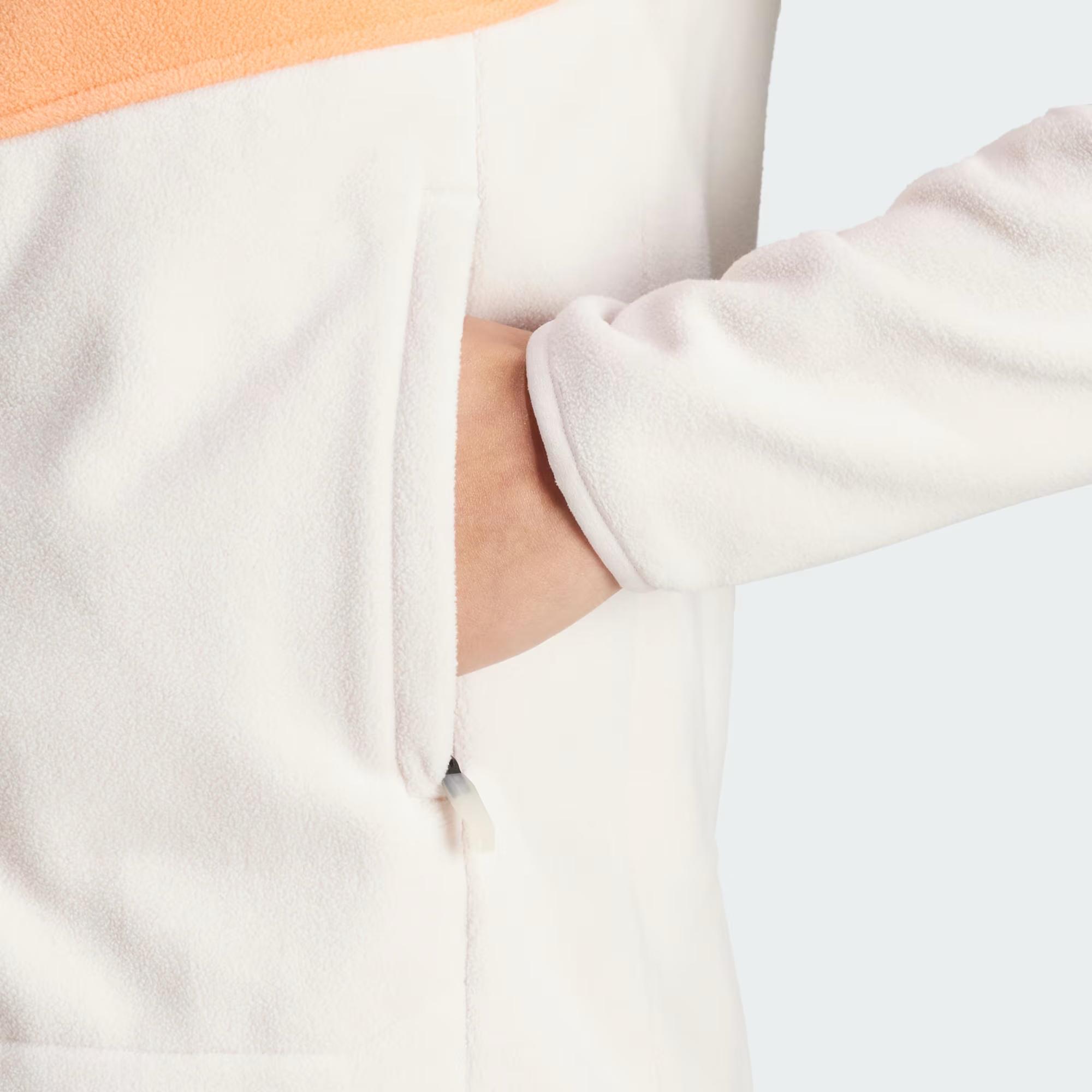 W MT FZ FLEECE - ADIDAS SIYAH