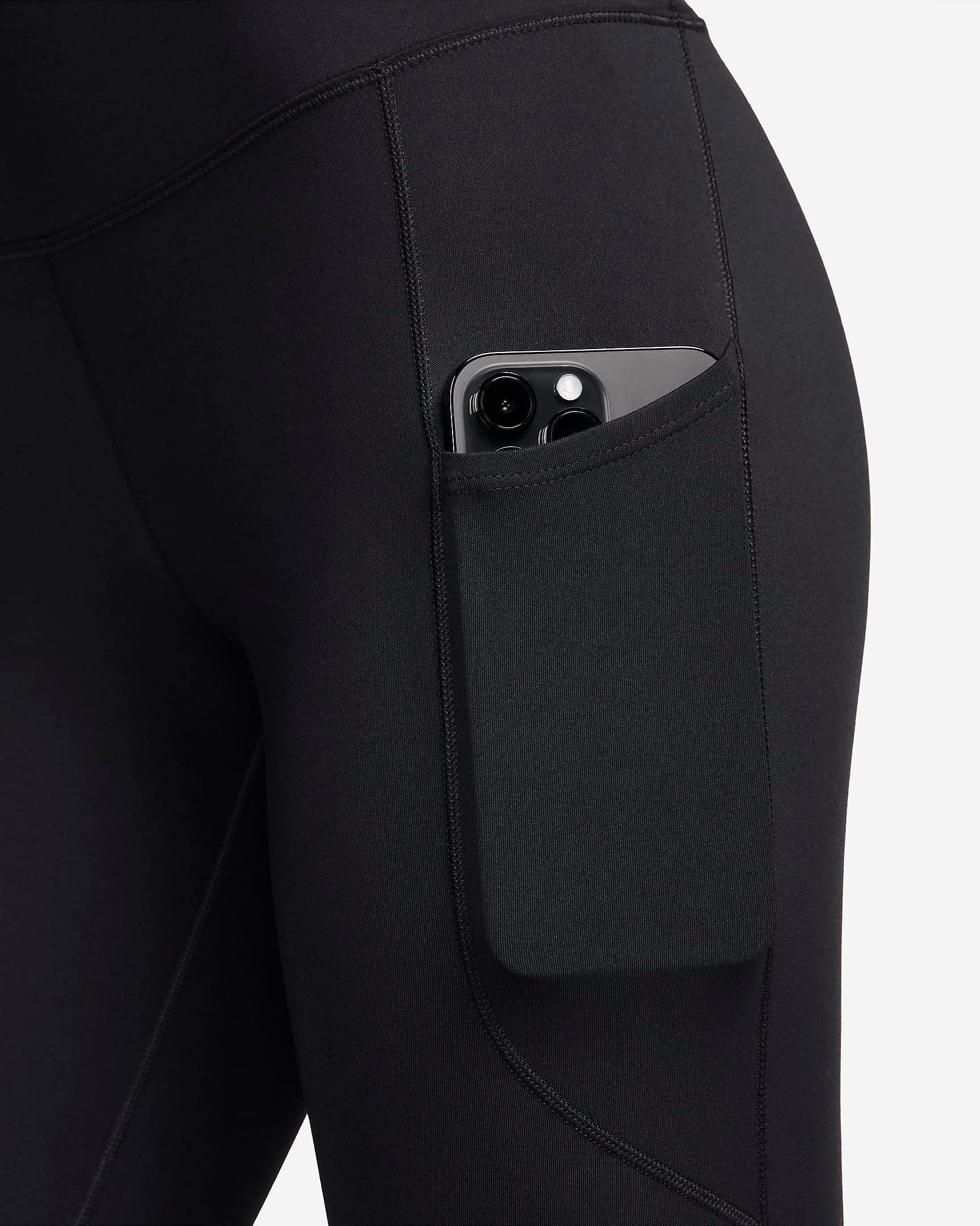 W NK DF ONE HR 7/8 PKT TGHT - BEYAZ