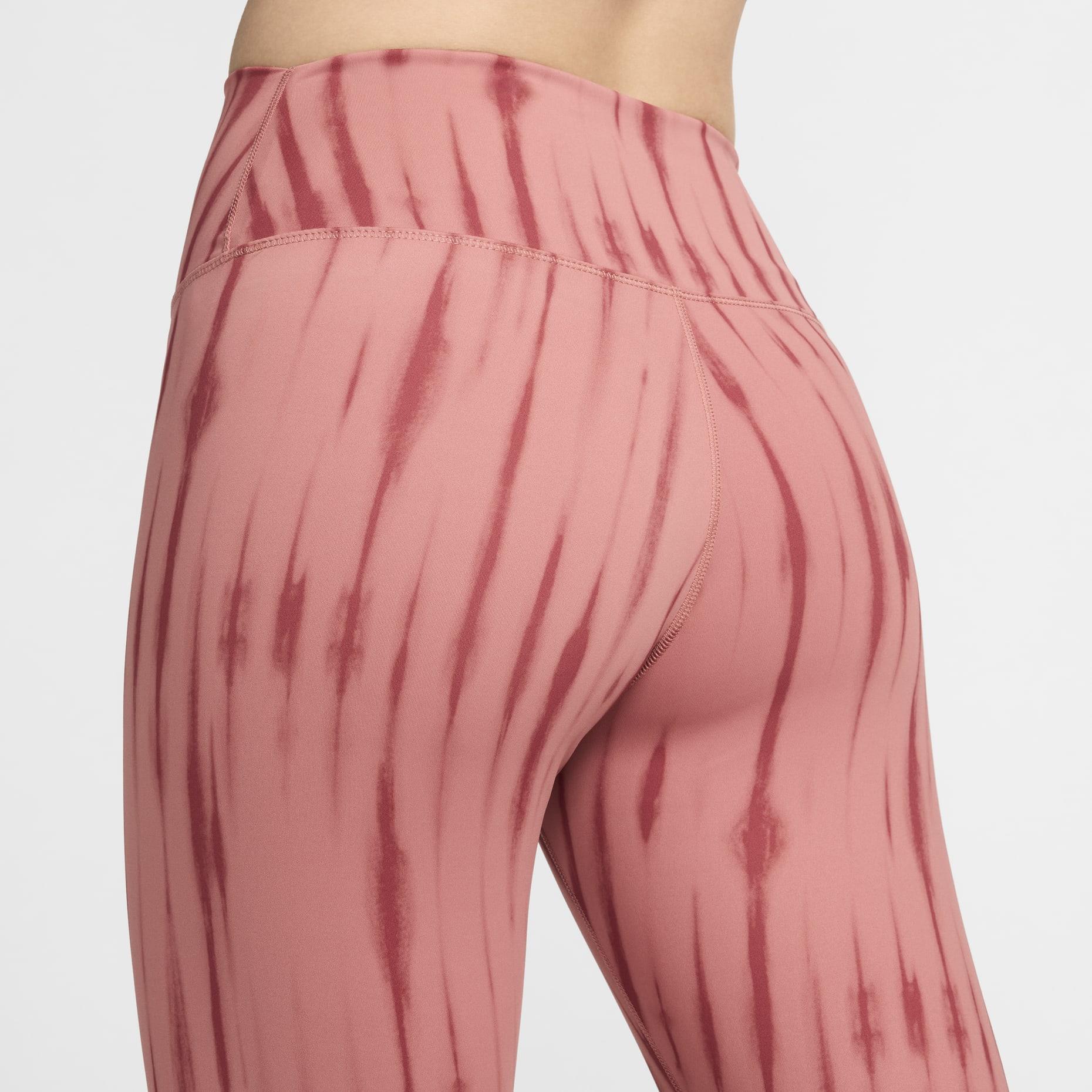 W NK DF ONE HR 7/8 TIGHT AOP1 - TEN SÜET