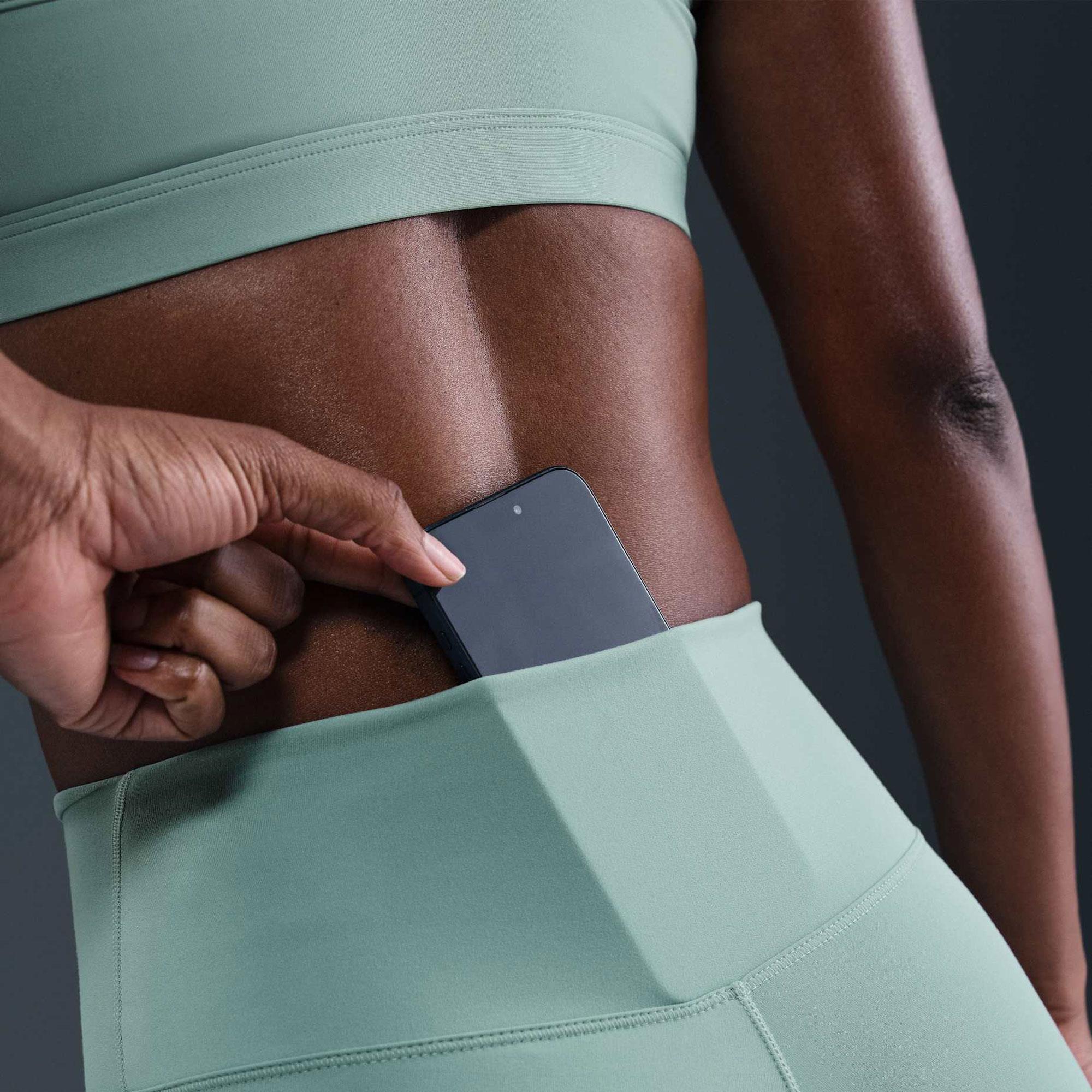 W NK DF ONE HR 7/8 TIGHT - BEYAZ(RUGAN)