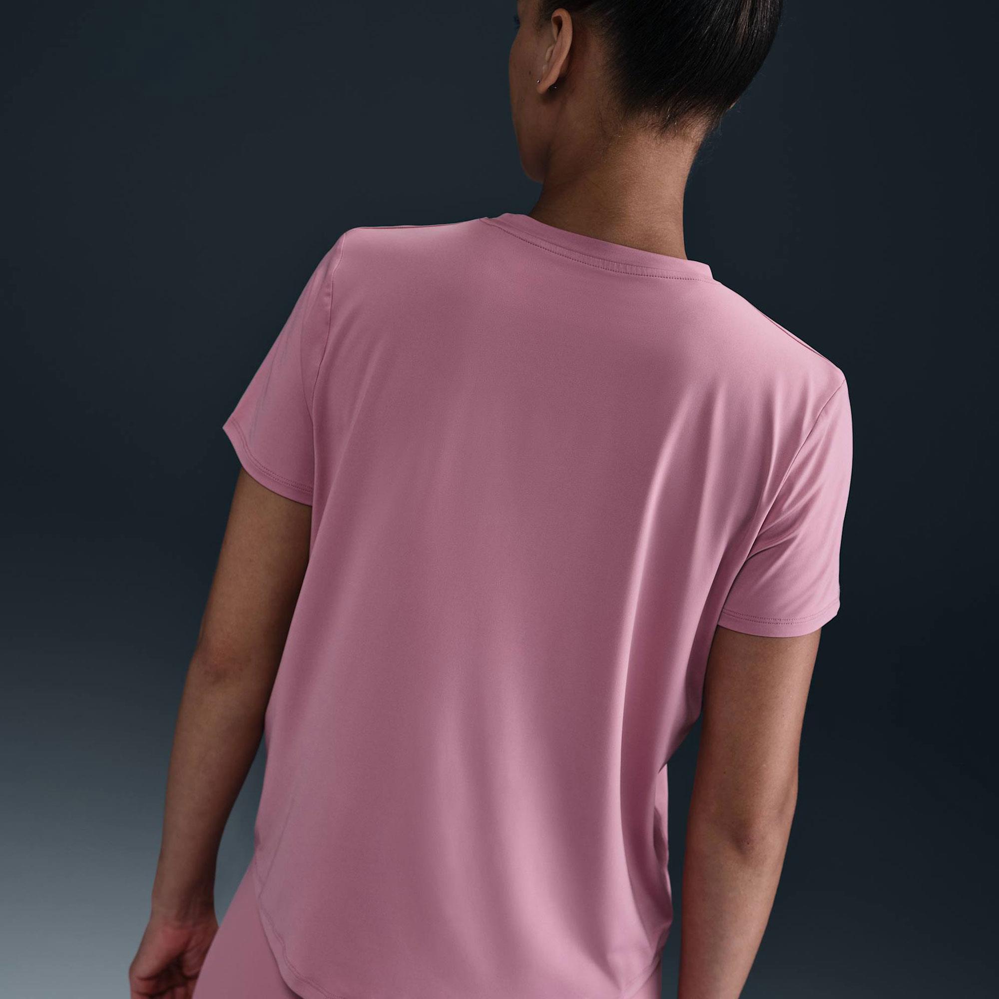 W NK ONE CLASSIC DF SS TOP - KAHVE/SİMLİ