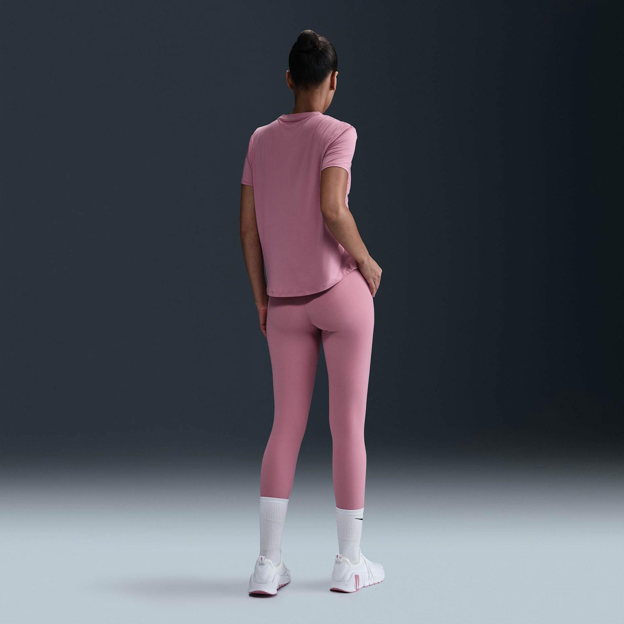 W NK ONE CLASSIC DF SS TOP - KAHVE/SİMLİ