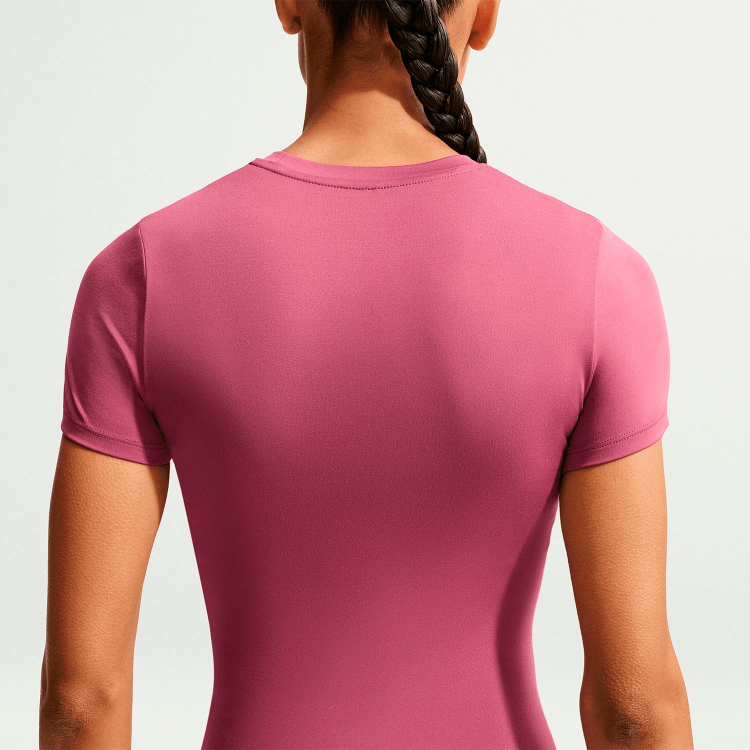 W NK ONE FITTED SS TOP - HAKİ/BEYAZ