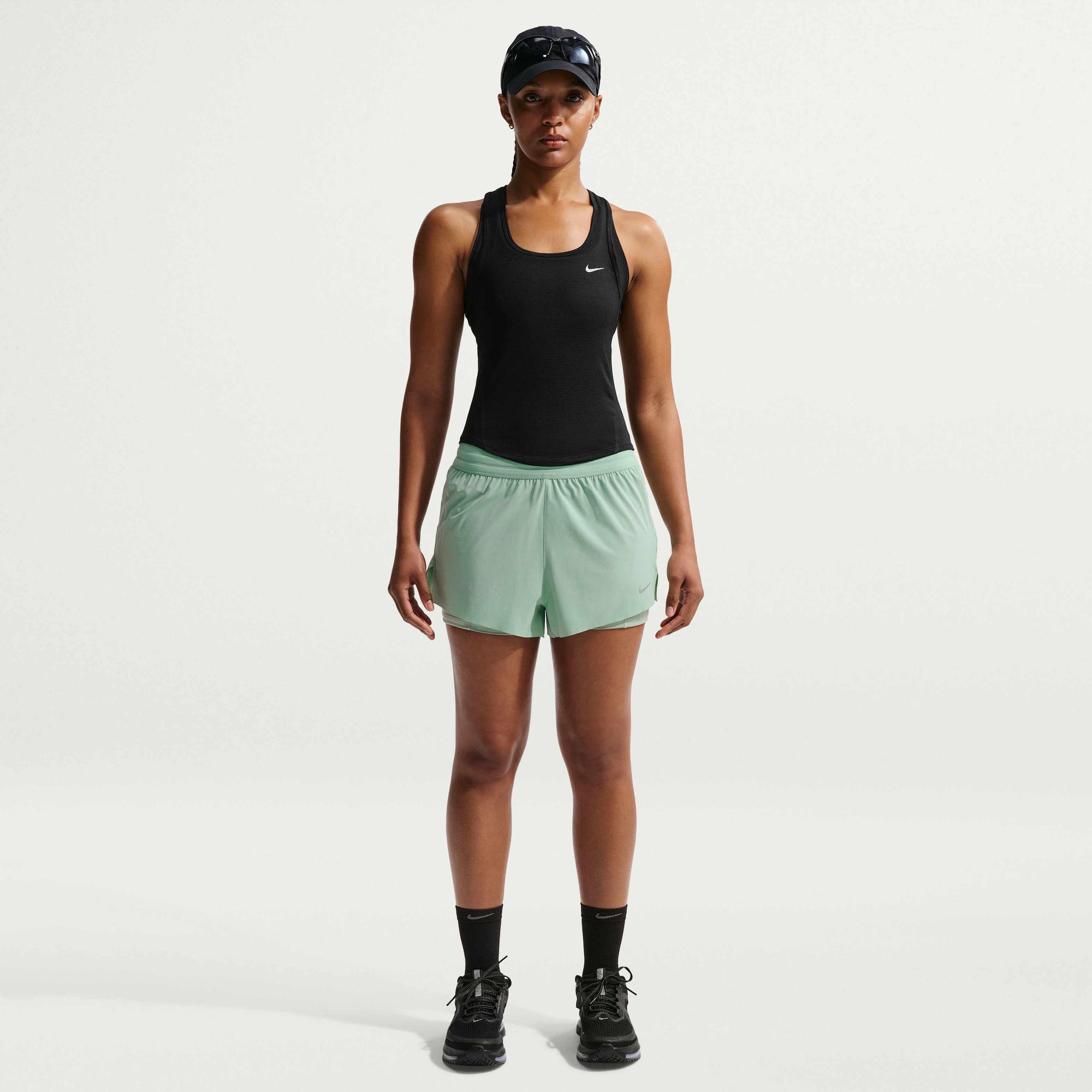 W NK TEMPO DF CRP MESH TANK - BEYAZ