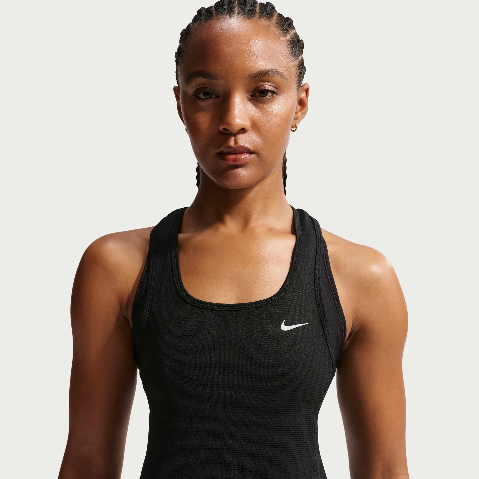 W NK TEMPO DF CRP MESH TANK - BEYAZ