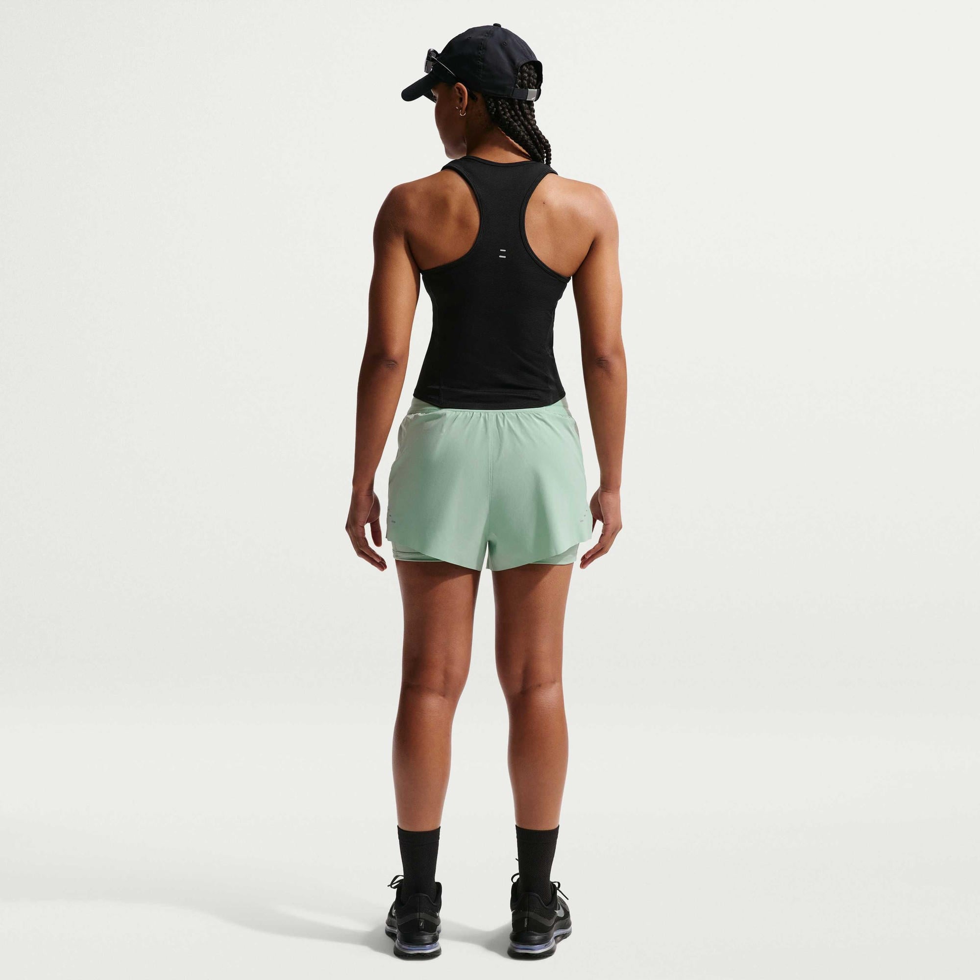 W NK TEMPO DF CRP MESH TANK - BEYAZ