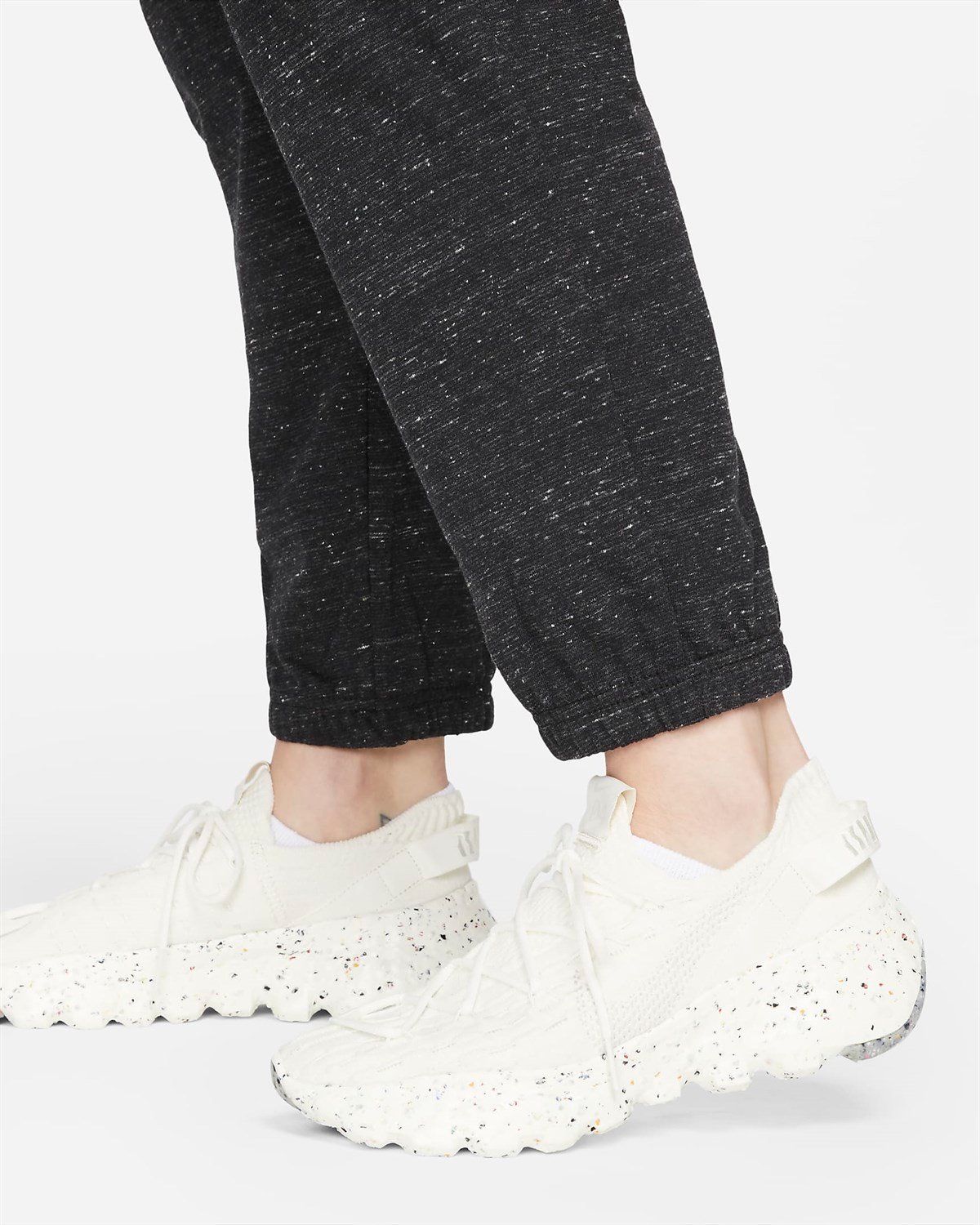 W NSW GYM VNTG EASY PANT - BEYAZ